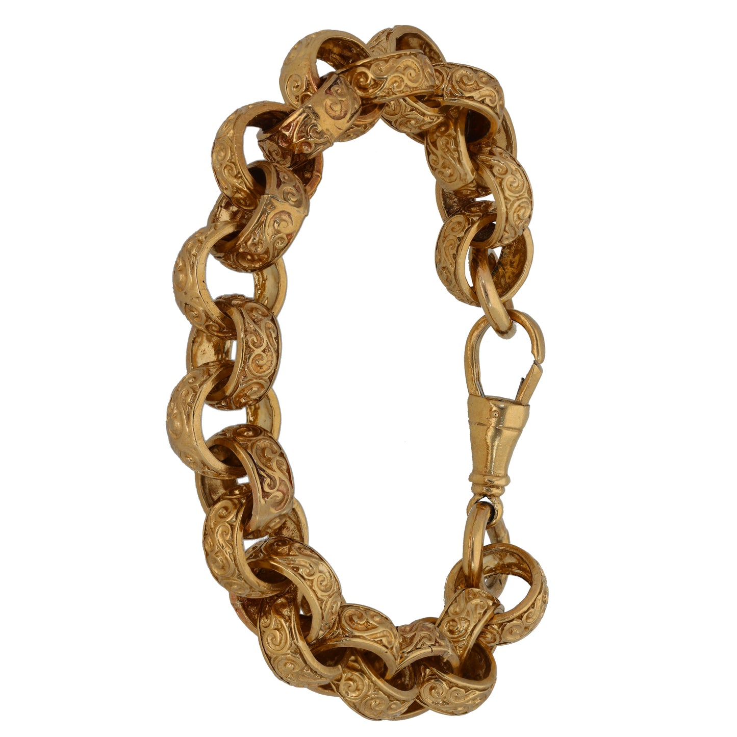 9ct Gold Belcher Bracelet