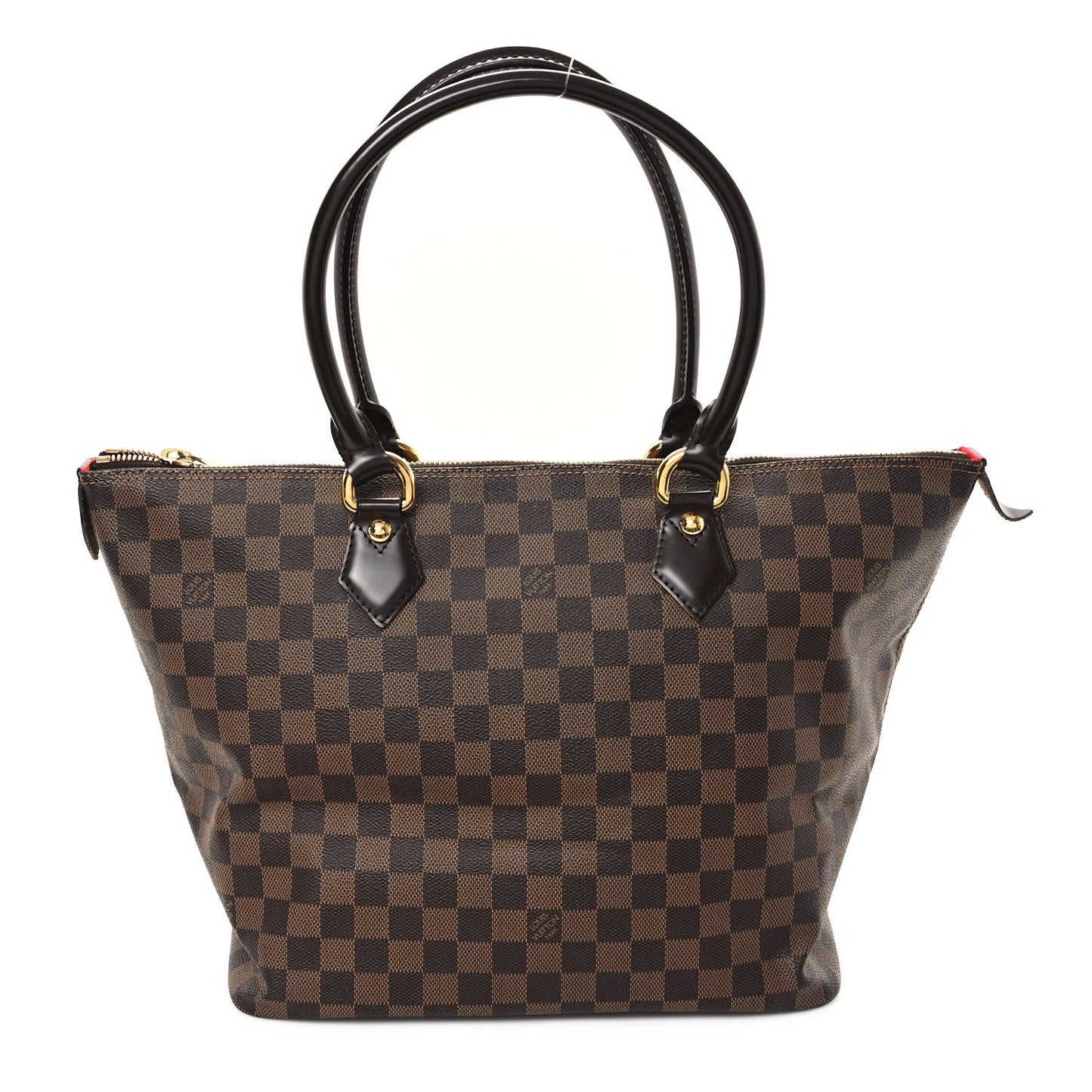 Louis Vuitton Saleya MM Damier Ebene Tote Bag - Brown