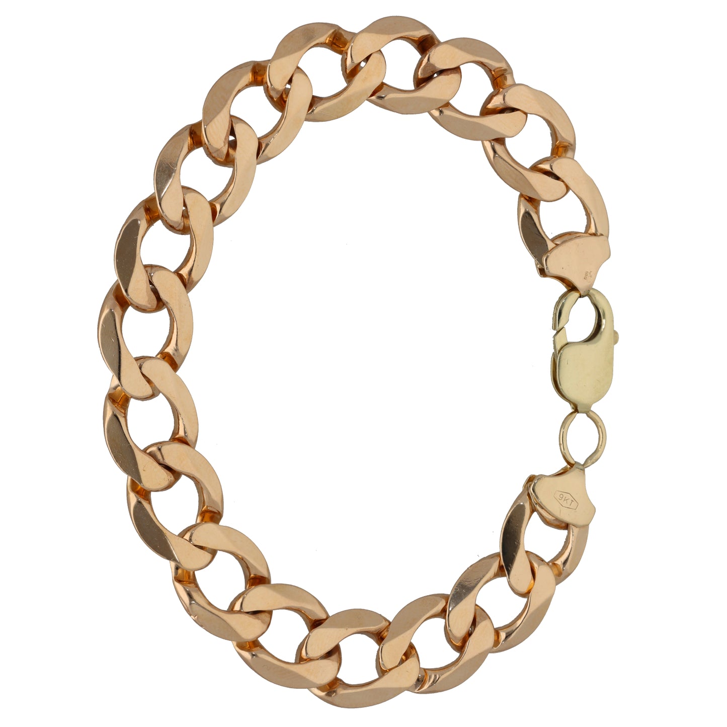9ct Gold Curb Bracelet
