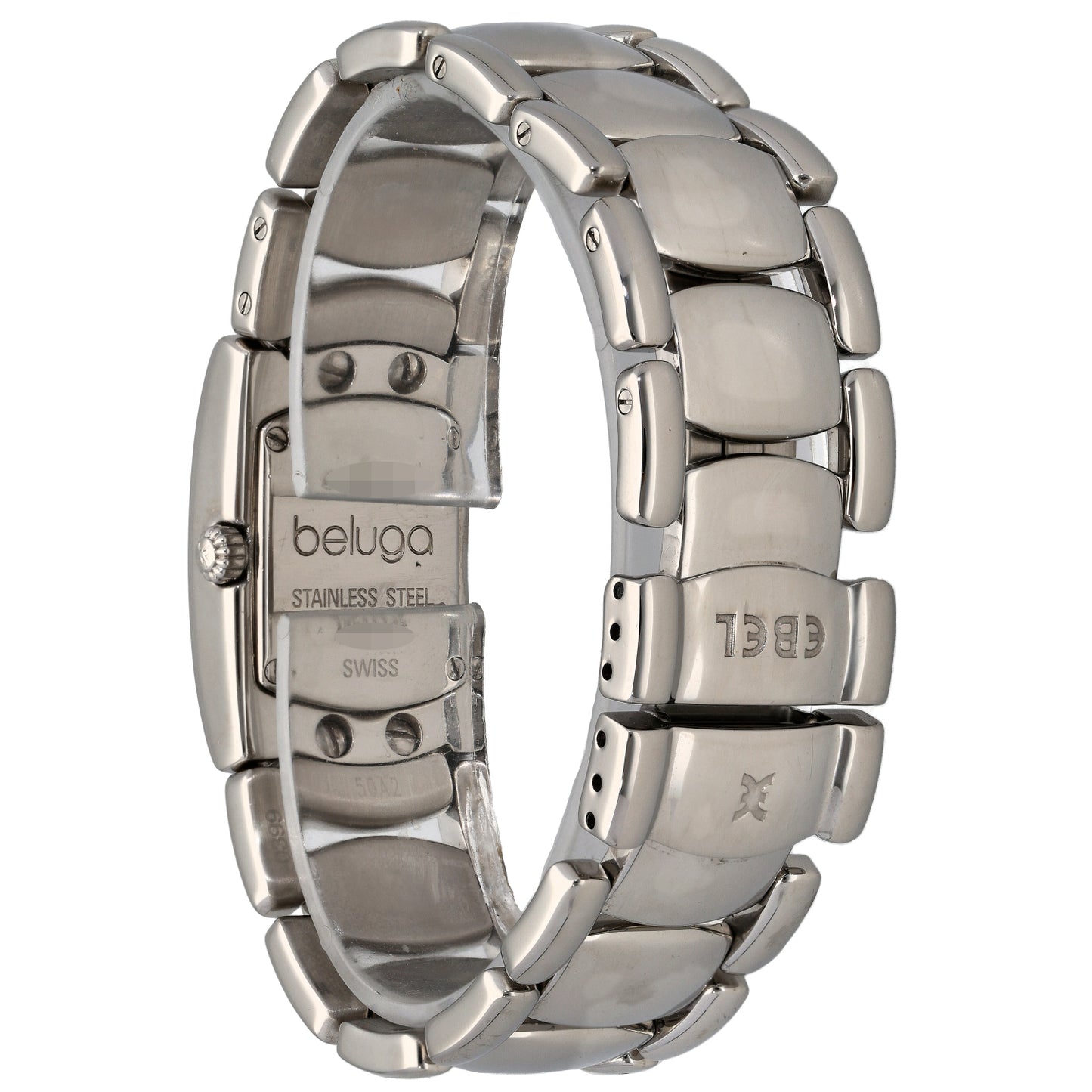 Ebel Beluga E 9057A21 19mm Stainless Steel Watch