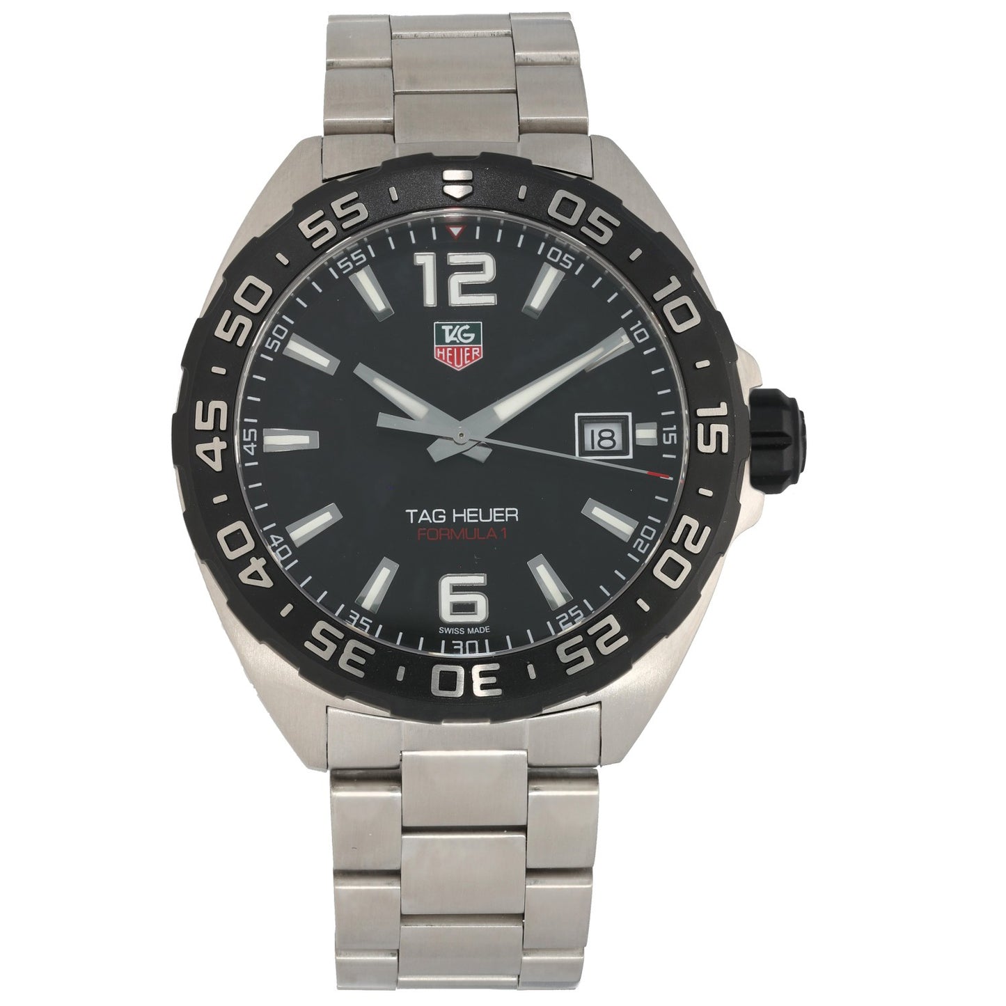 Tag Heuer Formula 1 WAZ1110 41mm Stainless Steel Watch
