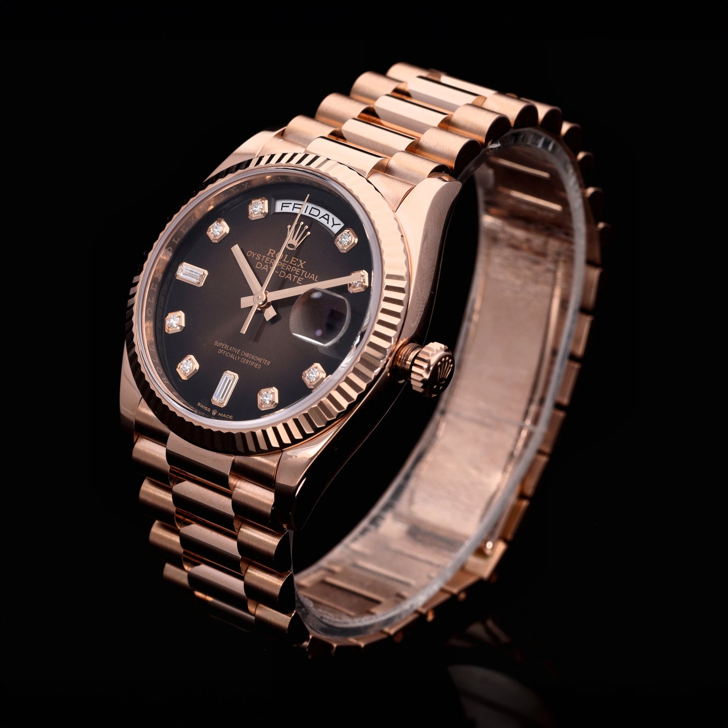 Rolex Day-Date 128235 36mm Gold Watch