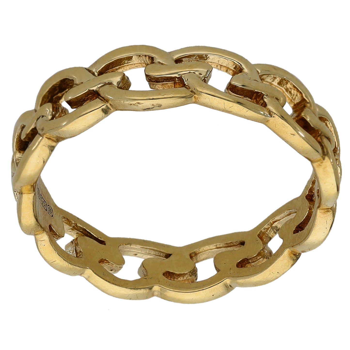 9ct Gold Alternative Ring Size R