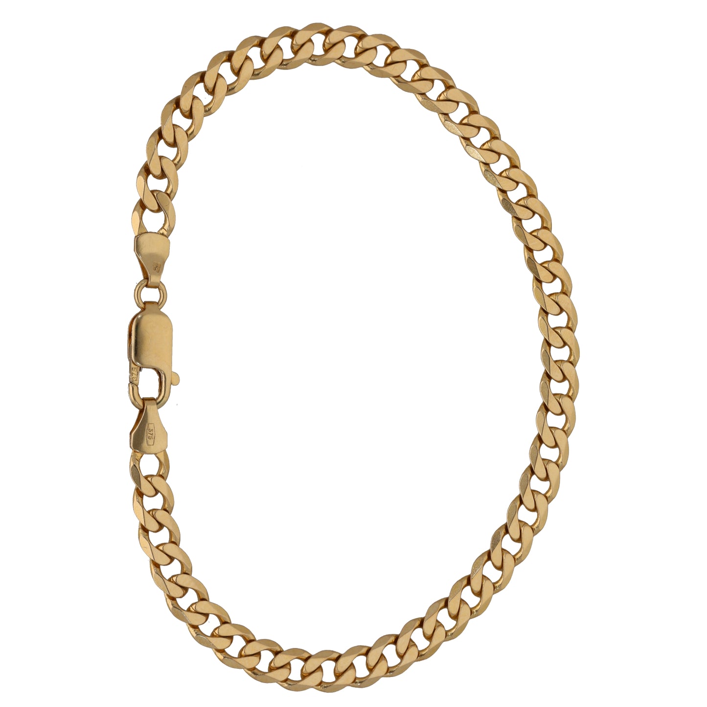 9ct Gold Curb Bracelet