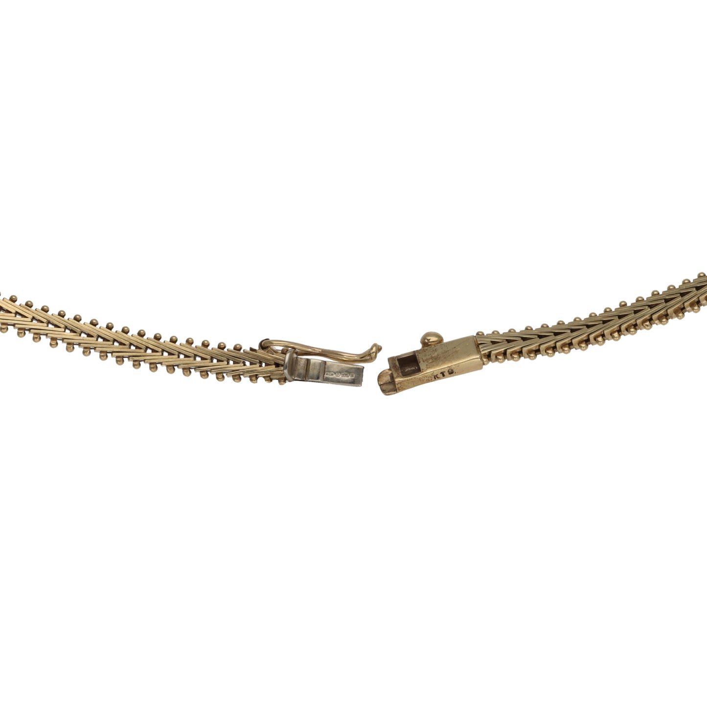 9ct Tri-Colour Gold Other Chain 16"