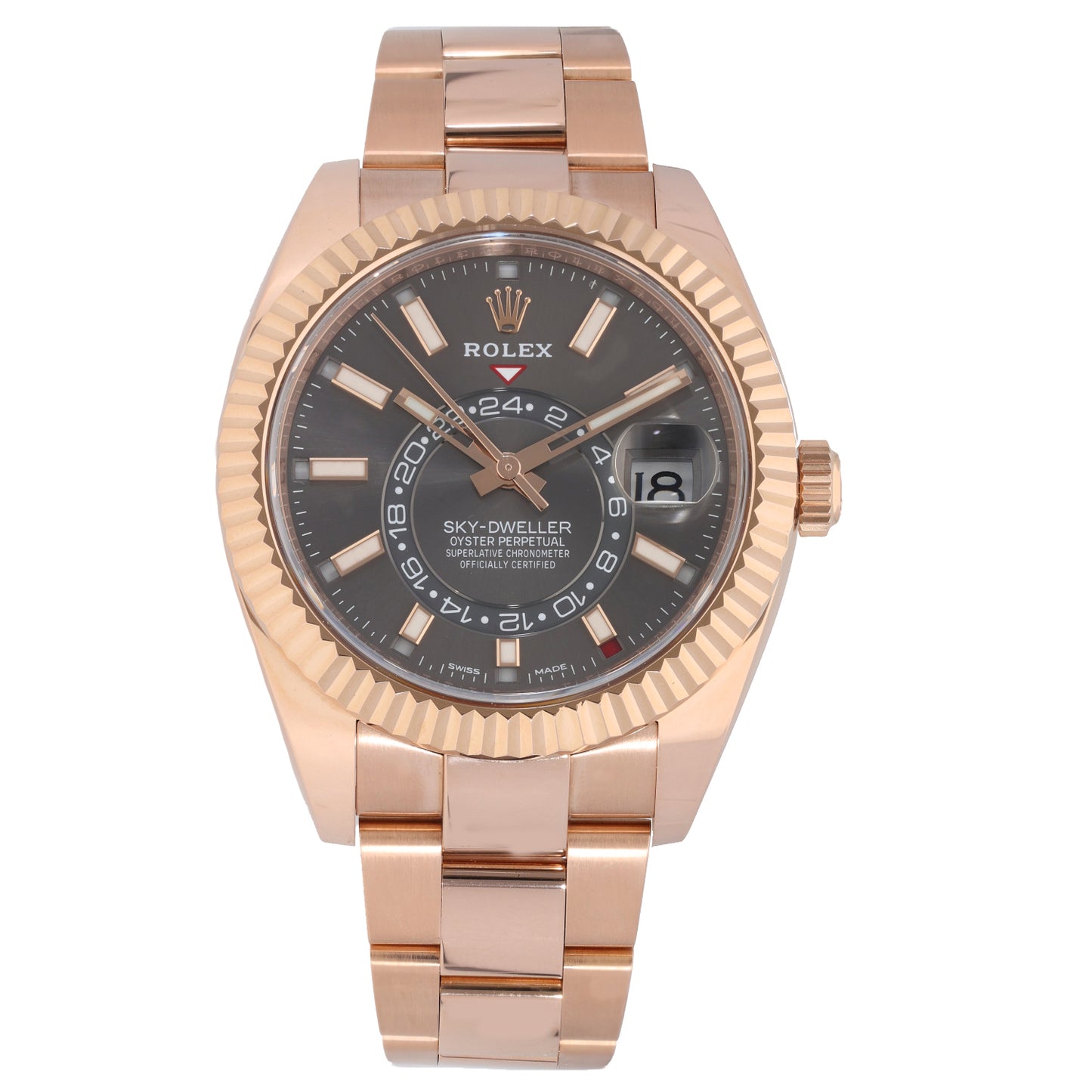 Rolex Sky Dweller 326935 42mm Rose Gold Watch