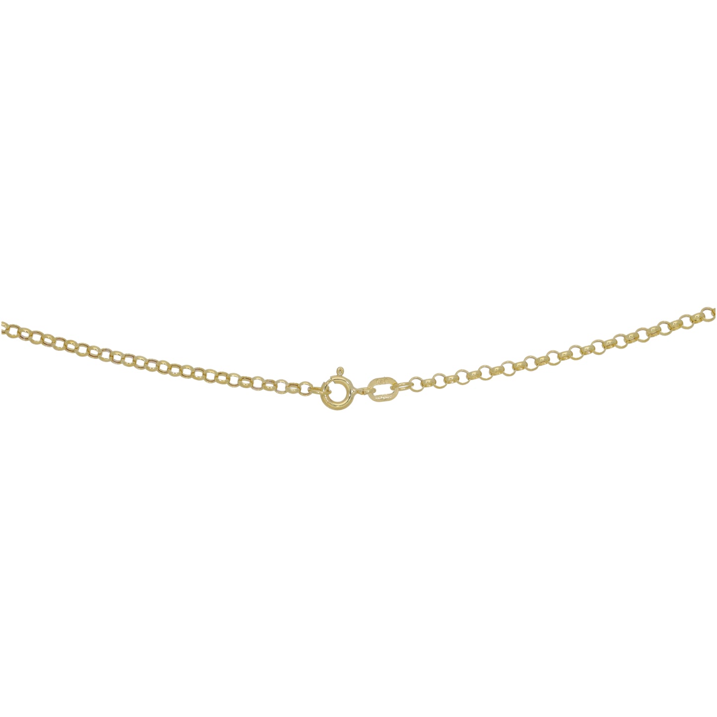 New 9ct Gold Belcher Chain 22"