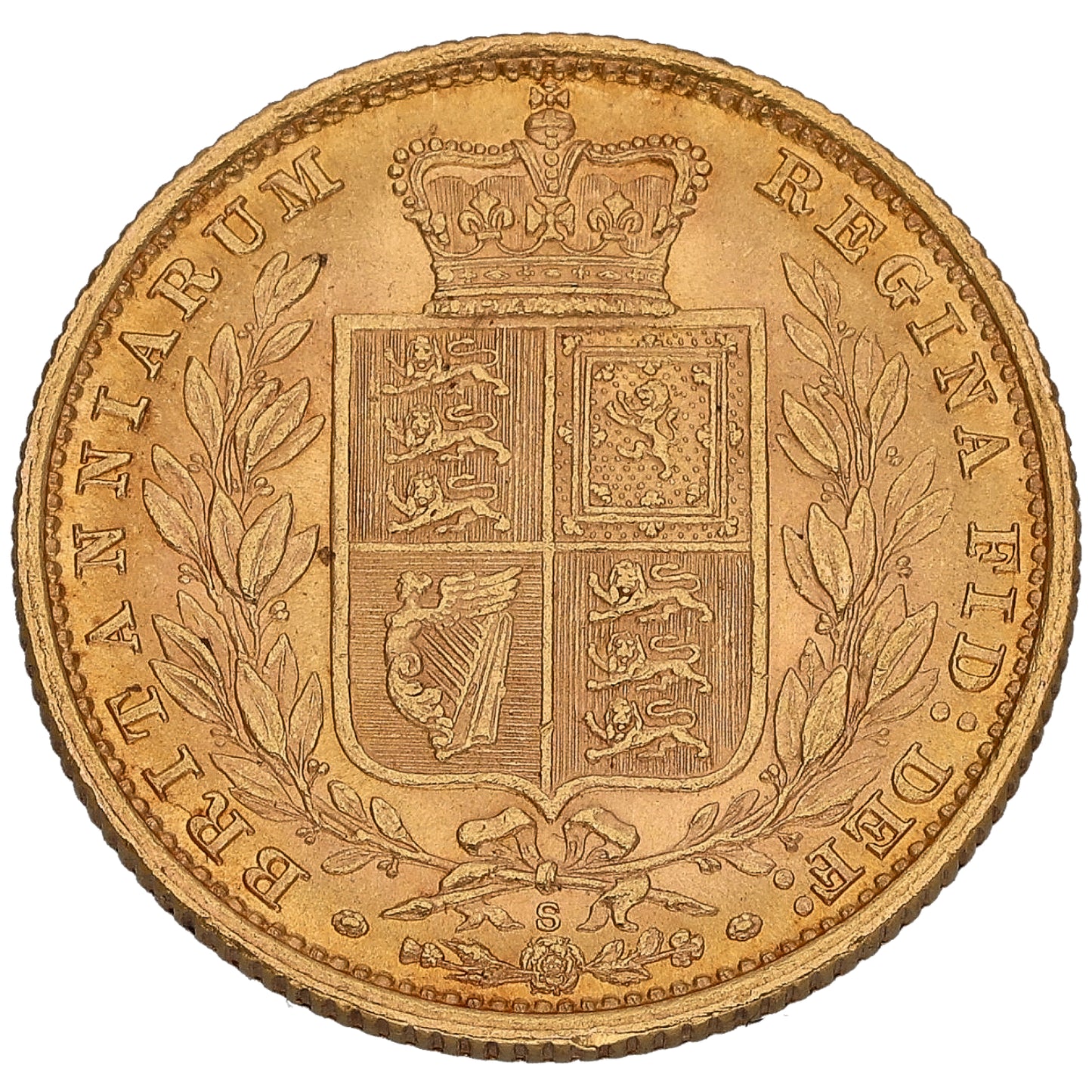 22ct Gold Queen Victoria Full Sovereign Coin 1884
