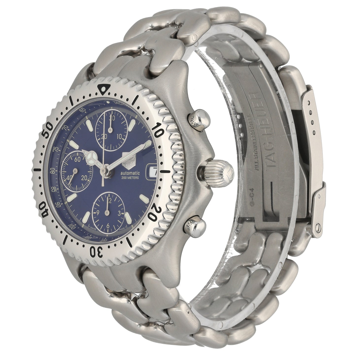 Tag Heuer Sel CG 2111-R0 39mm Stainless Steel Watch