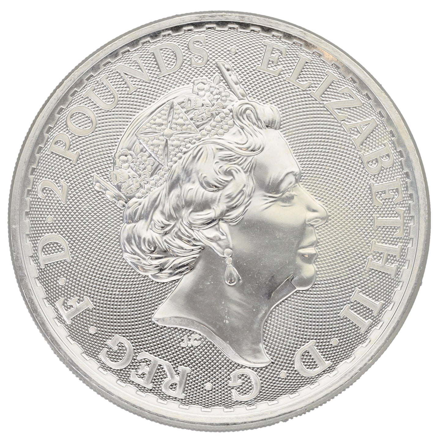 Fine Silver Queen Elizabeth II 1 OZ Britannia Coin 2021
