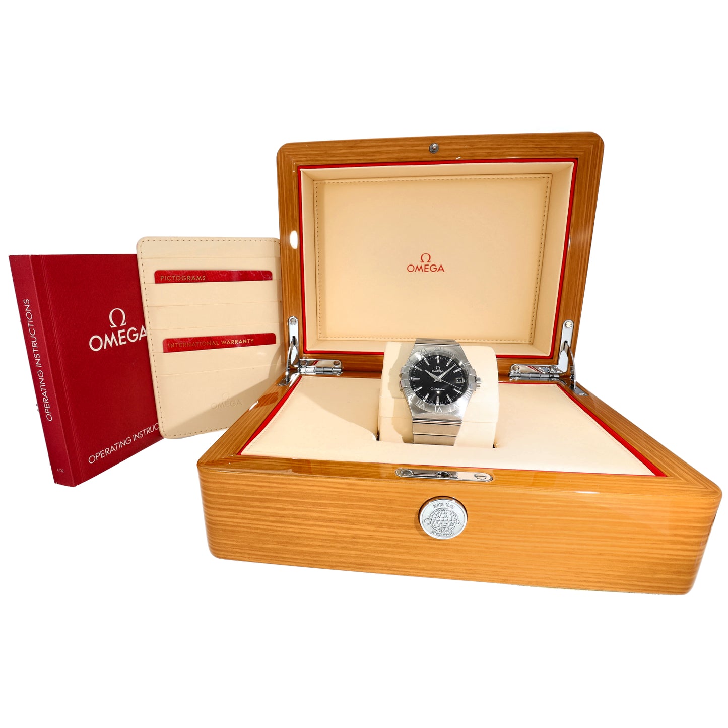Omega Constellation 123.10.35.60.01.001 35mm Stainless Steel Watch