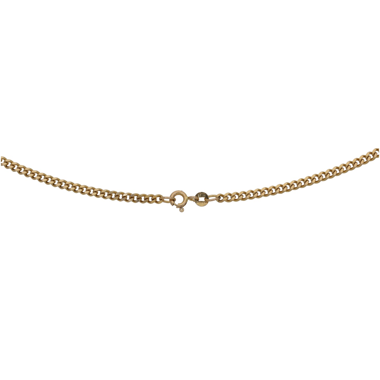 9ct Gold Curb Chain 24"