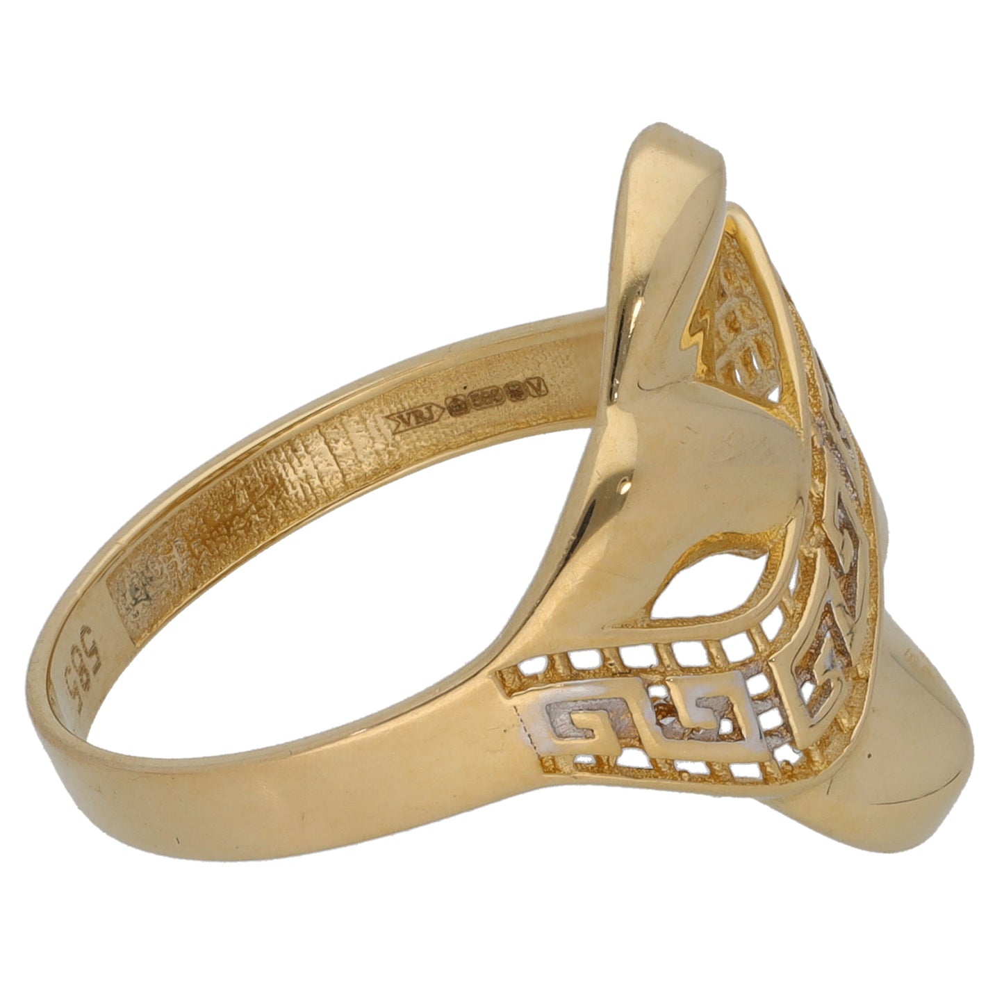 14ct Gold Alternative Ring Size P