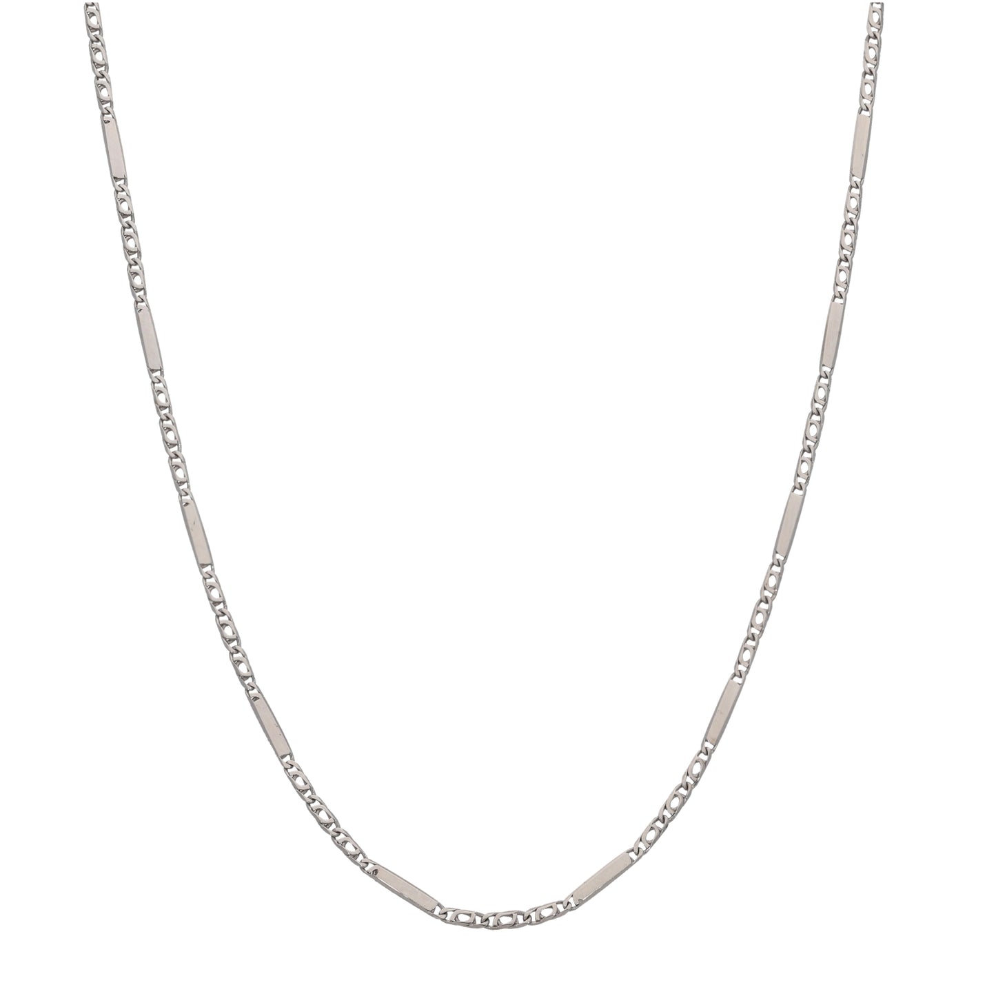 18ct White Gold Other Chain 18"