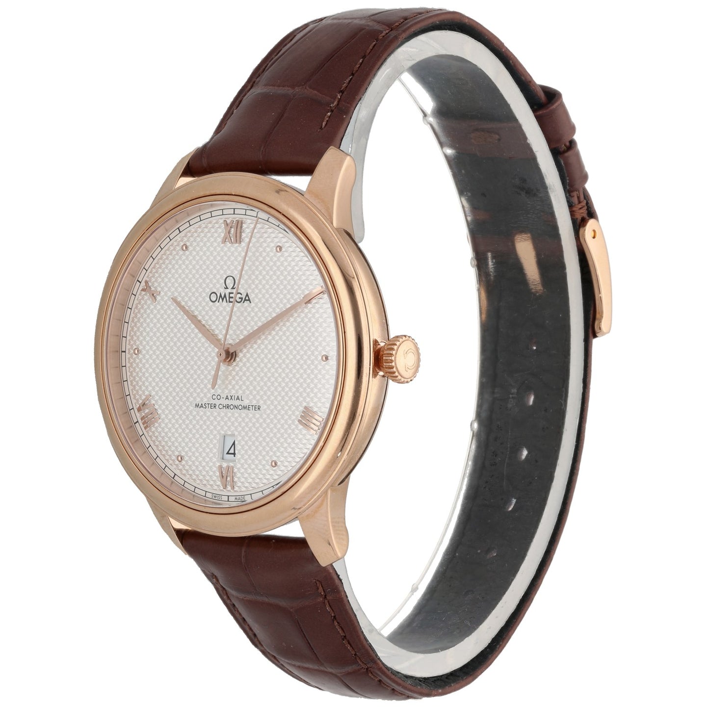 Omega De Ville Prestige 434.53.40.20.02.001 40mm Rose Gold Watch (Ex-Display)