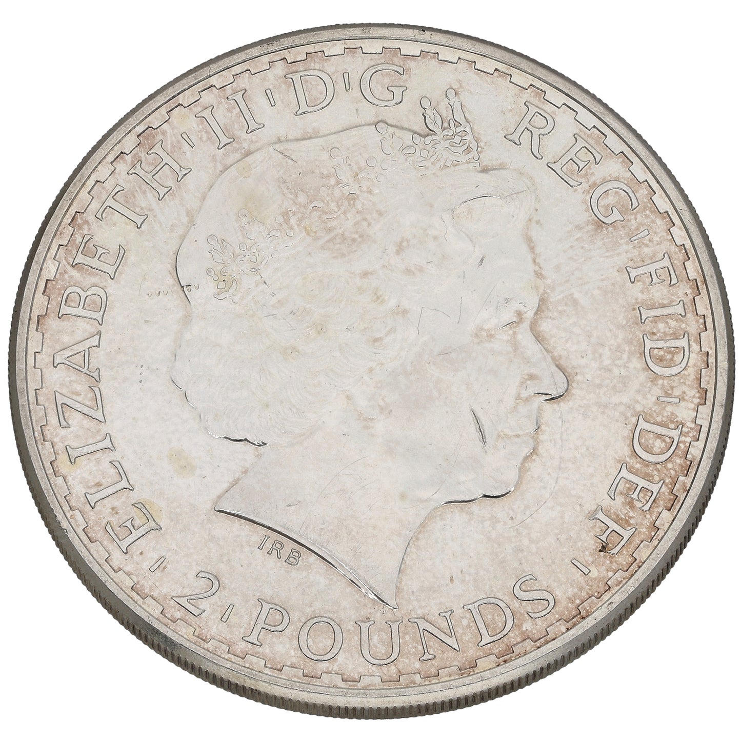 Fine Silver Queen Elizabeth II 1 OZ Britannia Coin 2015