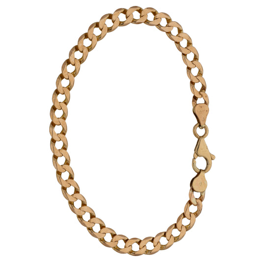 9ct Gold Curb Bracelet