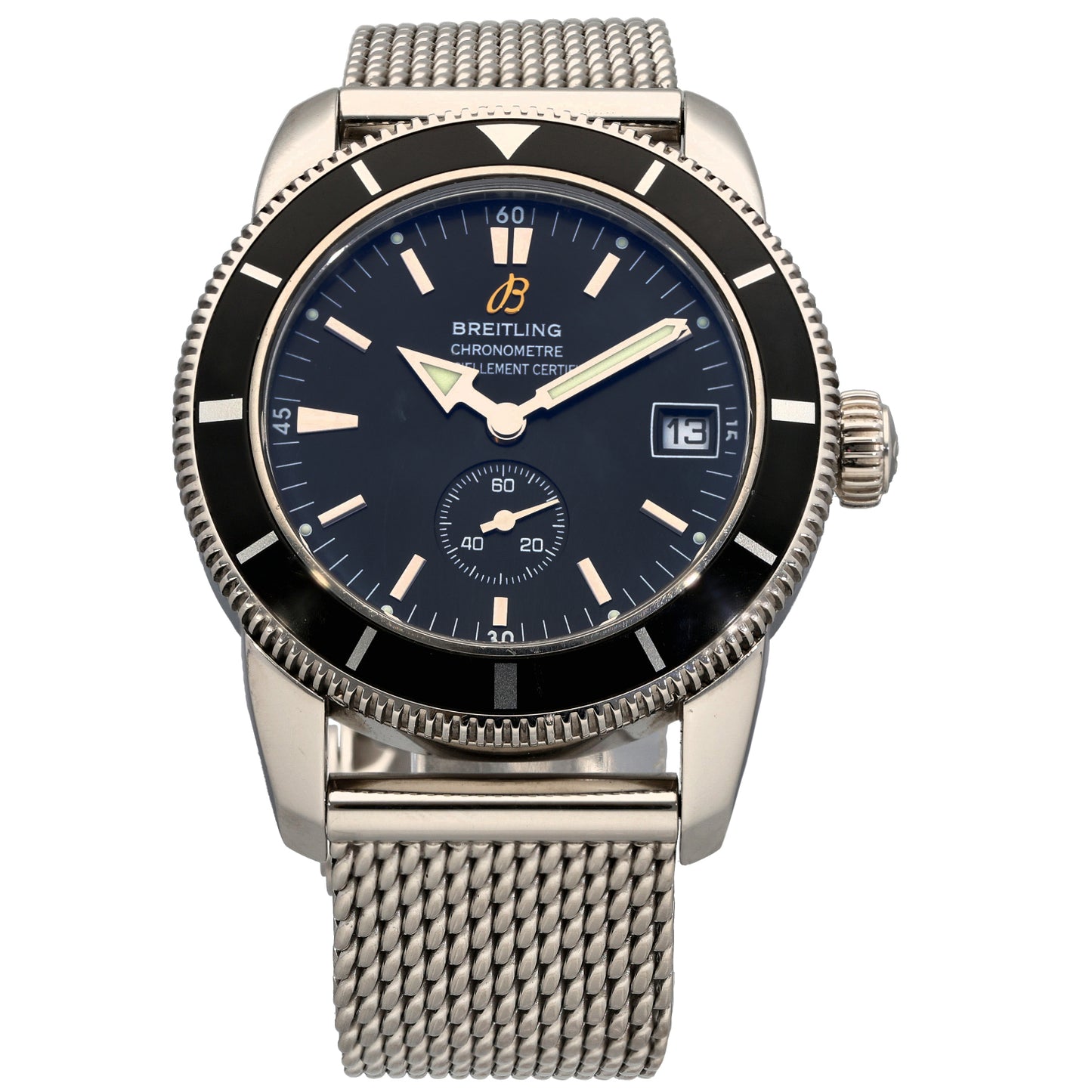 Breitling Superocean Heritage 38 A37320 38mm Stainless Steel Watch