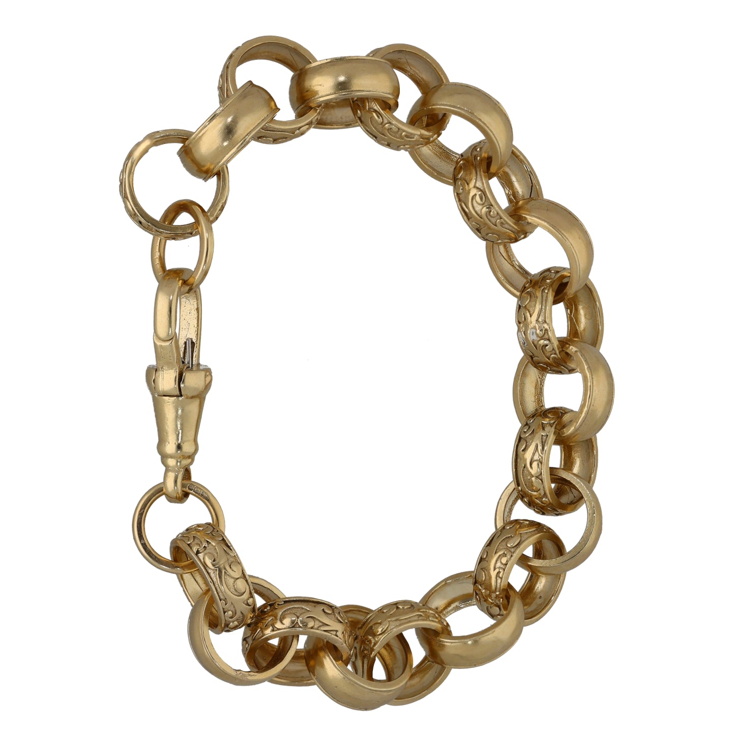 9ct Gold Belcher Bracelet