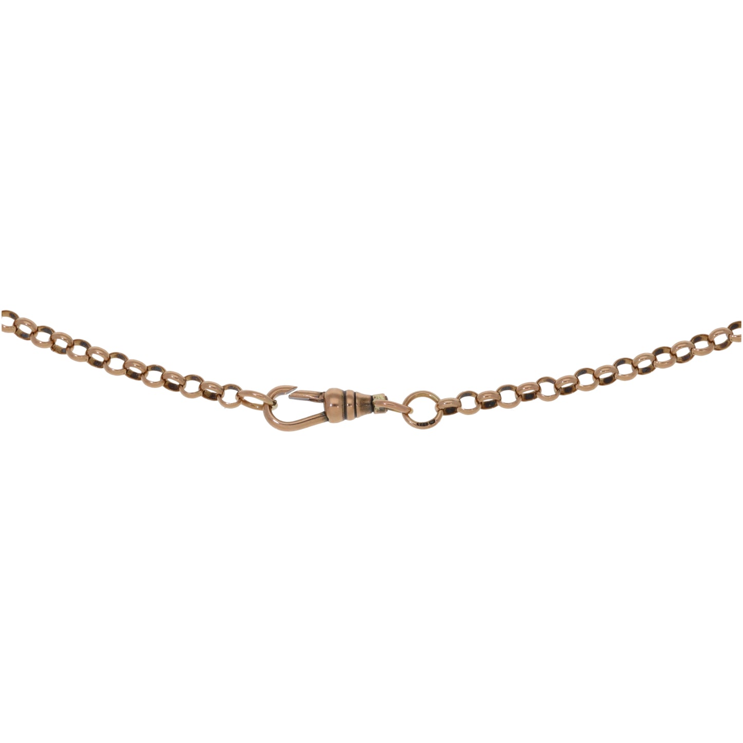 9ct Rose Gold Belcher Chain 20"