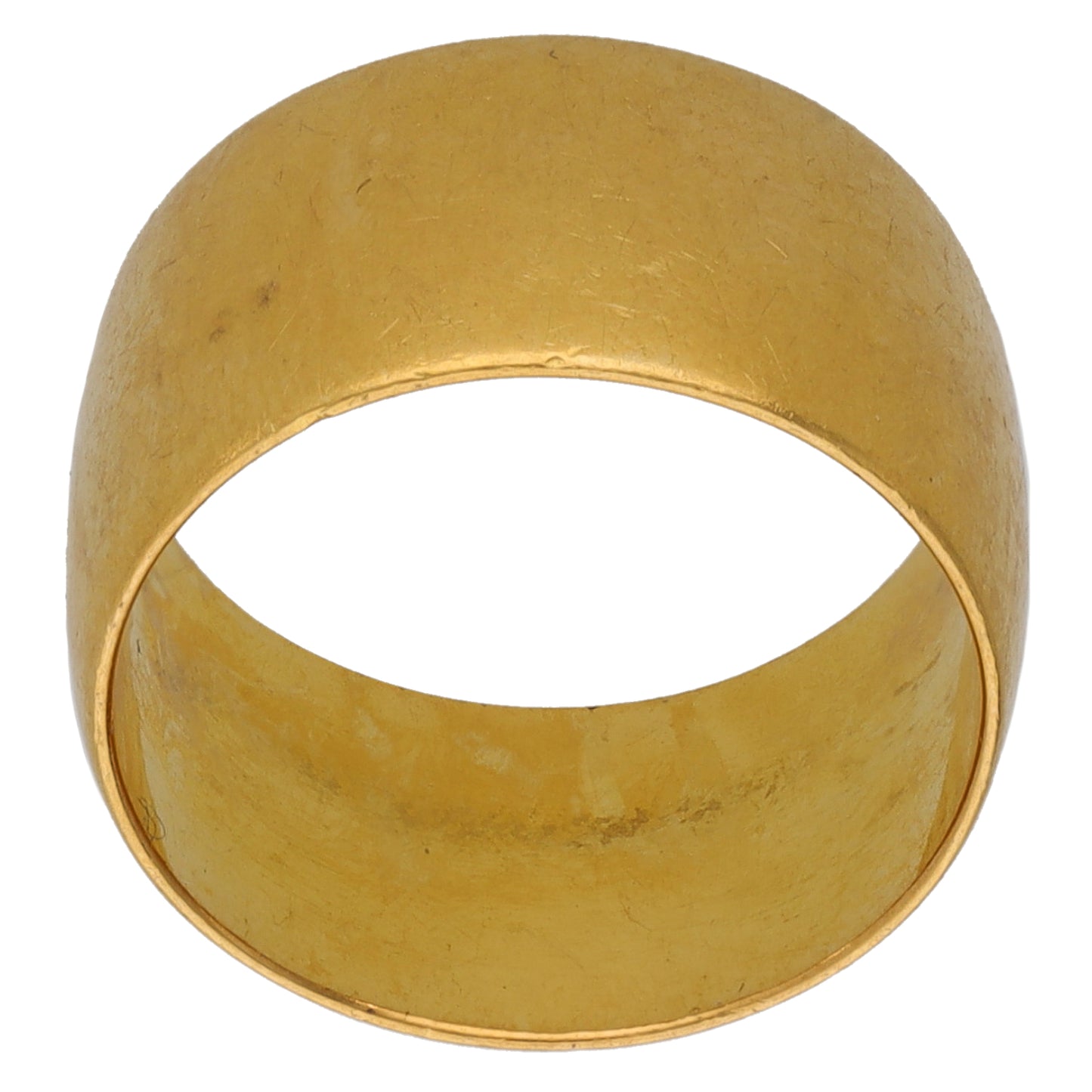 22ct Gold Plain Wedding Ring Size L