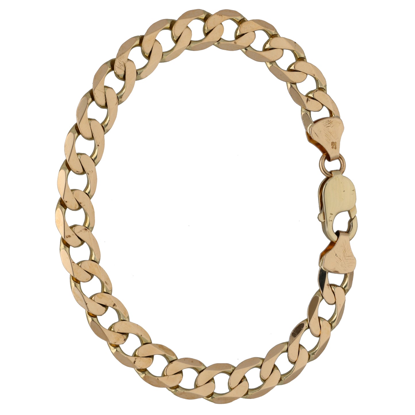 9ct Gold Curb Bracelet