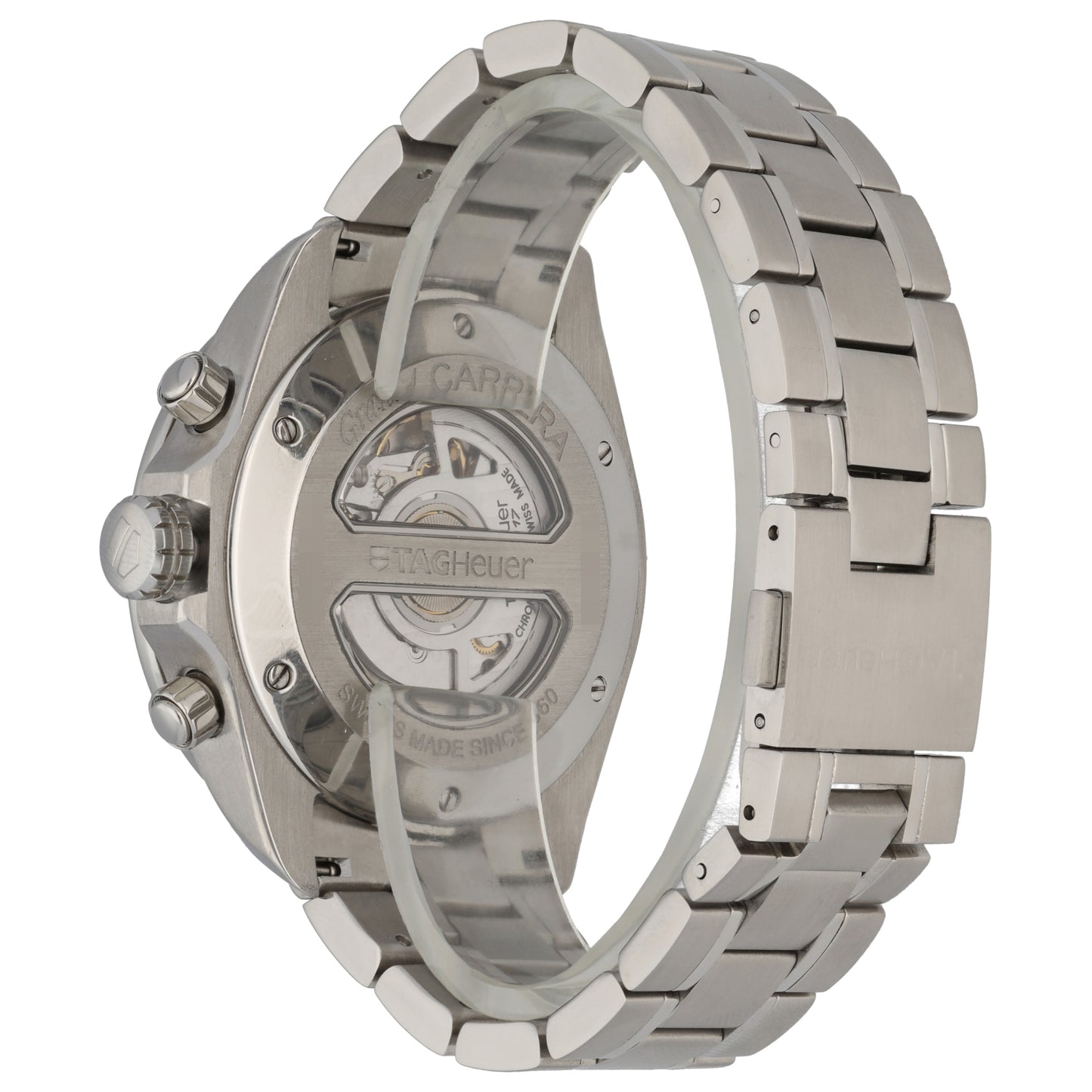 Tag Heuer Grand Carrera CAV511A 43mm Stainless Steel Watch