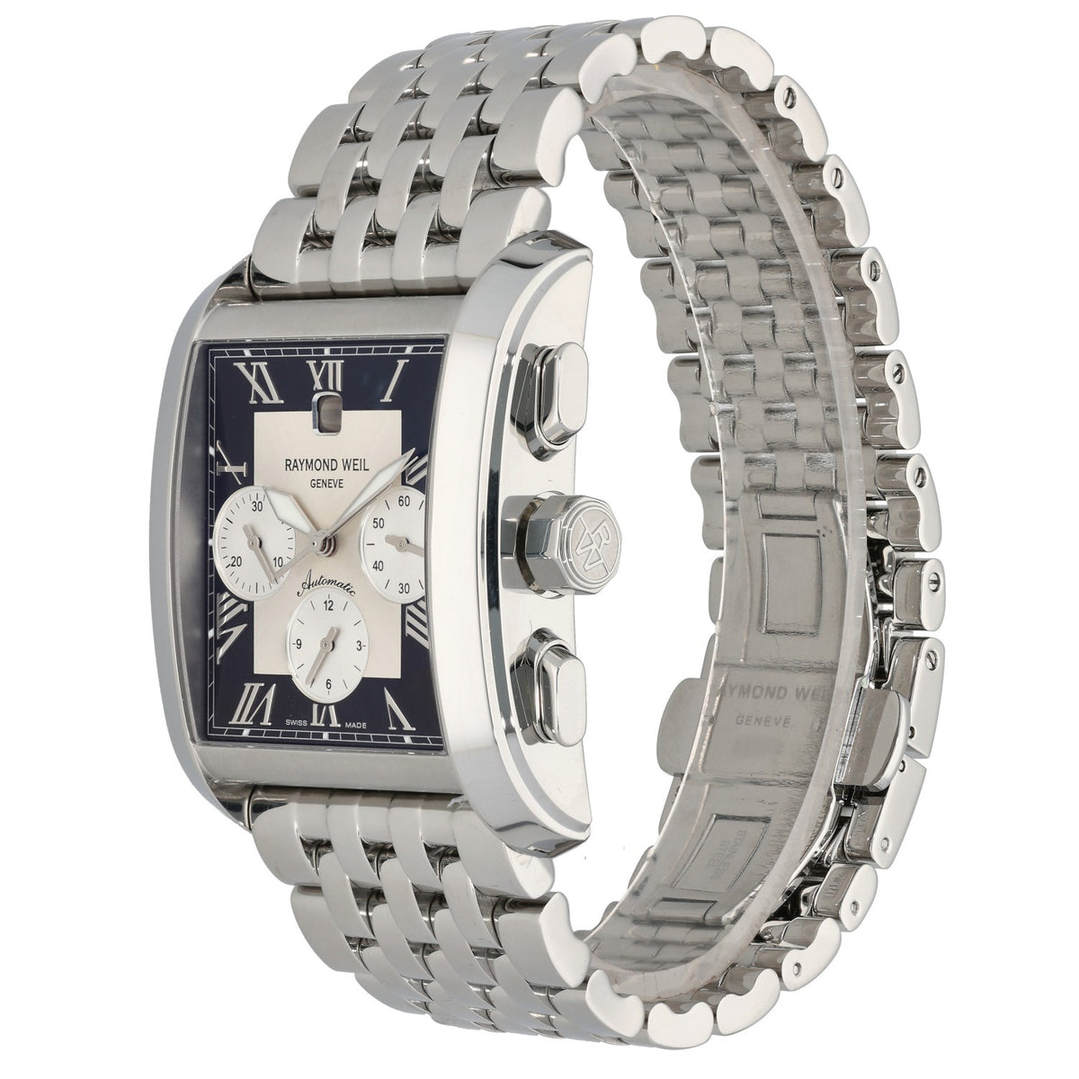 Raymond Weil Don Giovanni Così Grande 4878 37.5mm Stainless Steel Watch