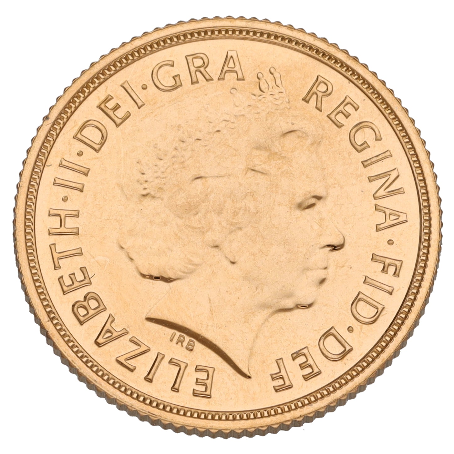 22ct Gold Queen Elizabeth II Full Sovereign Coin 2014