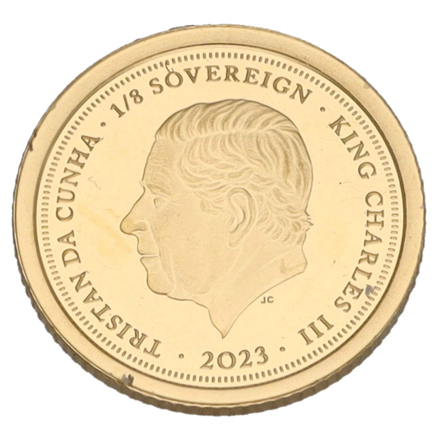 22ct Gold King Charles III Eighth Sovereign Coin 2023