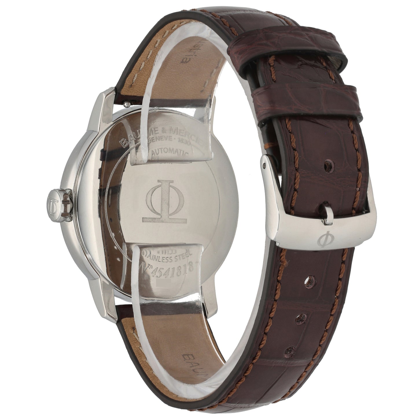 Baume Et Mercier Clifton 4541818 97mm Stainless Steel Watch