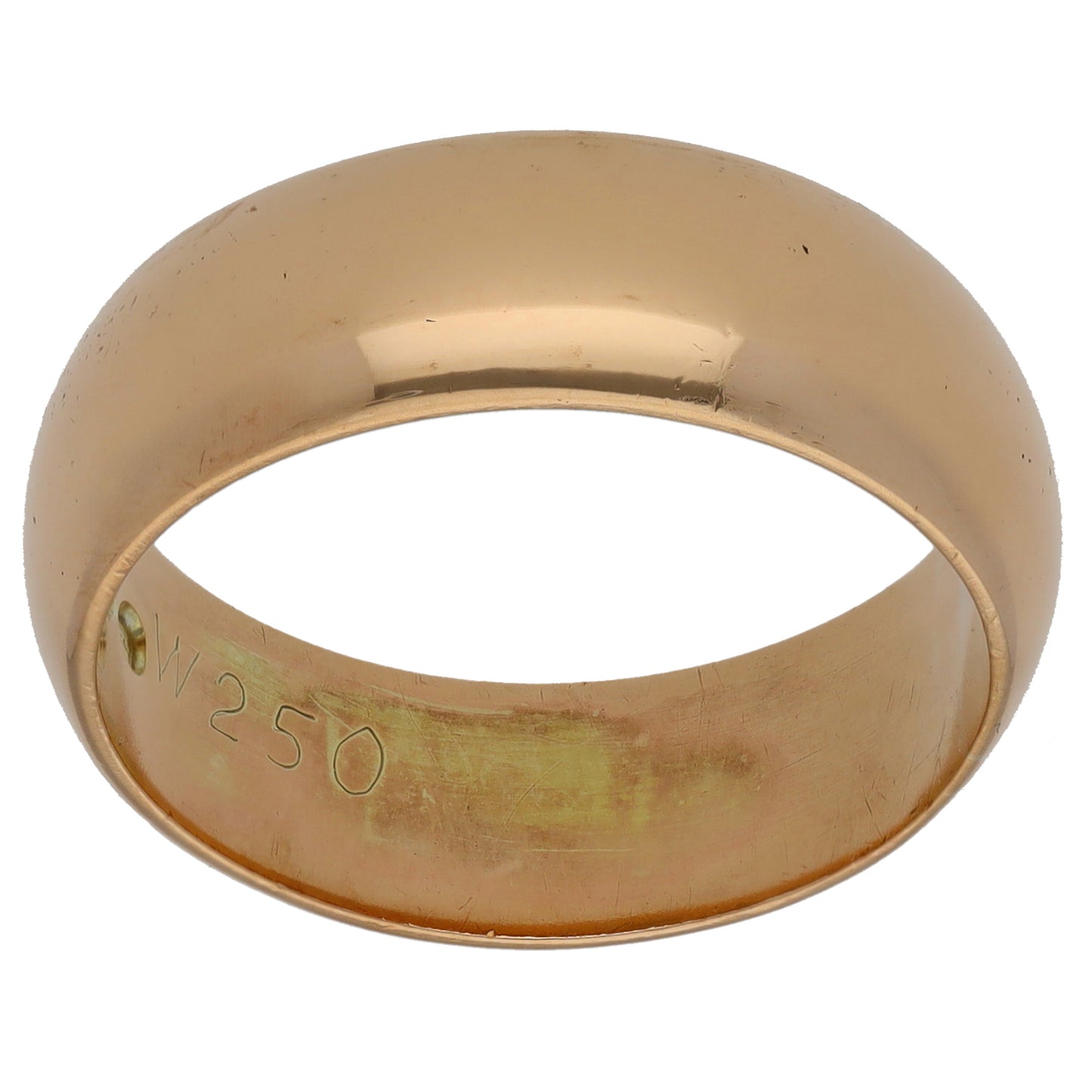 9ct Gold Plain Wedding Ring Size S