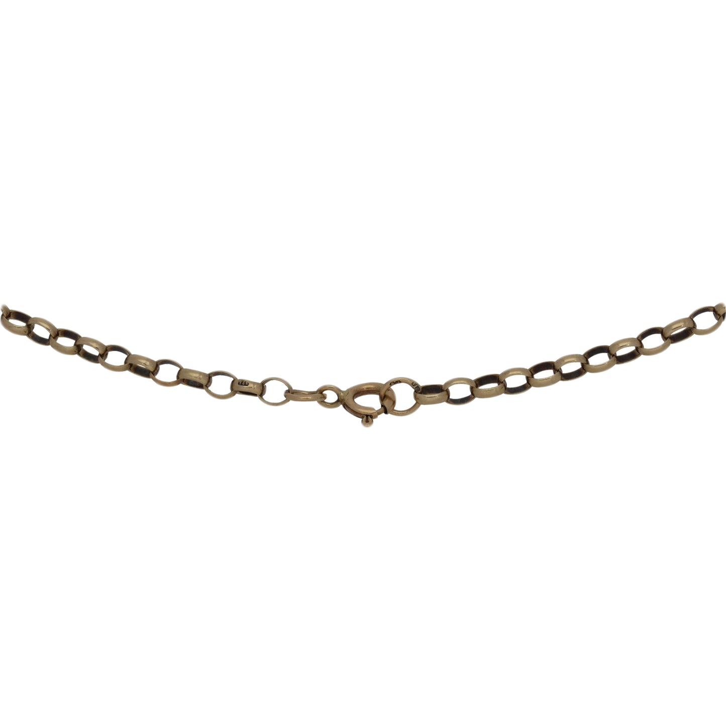9ct Gold Belcher Chain 16"