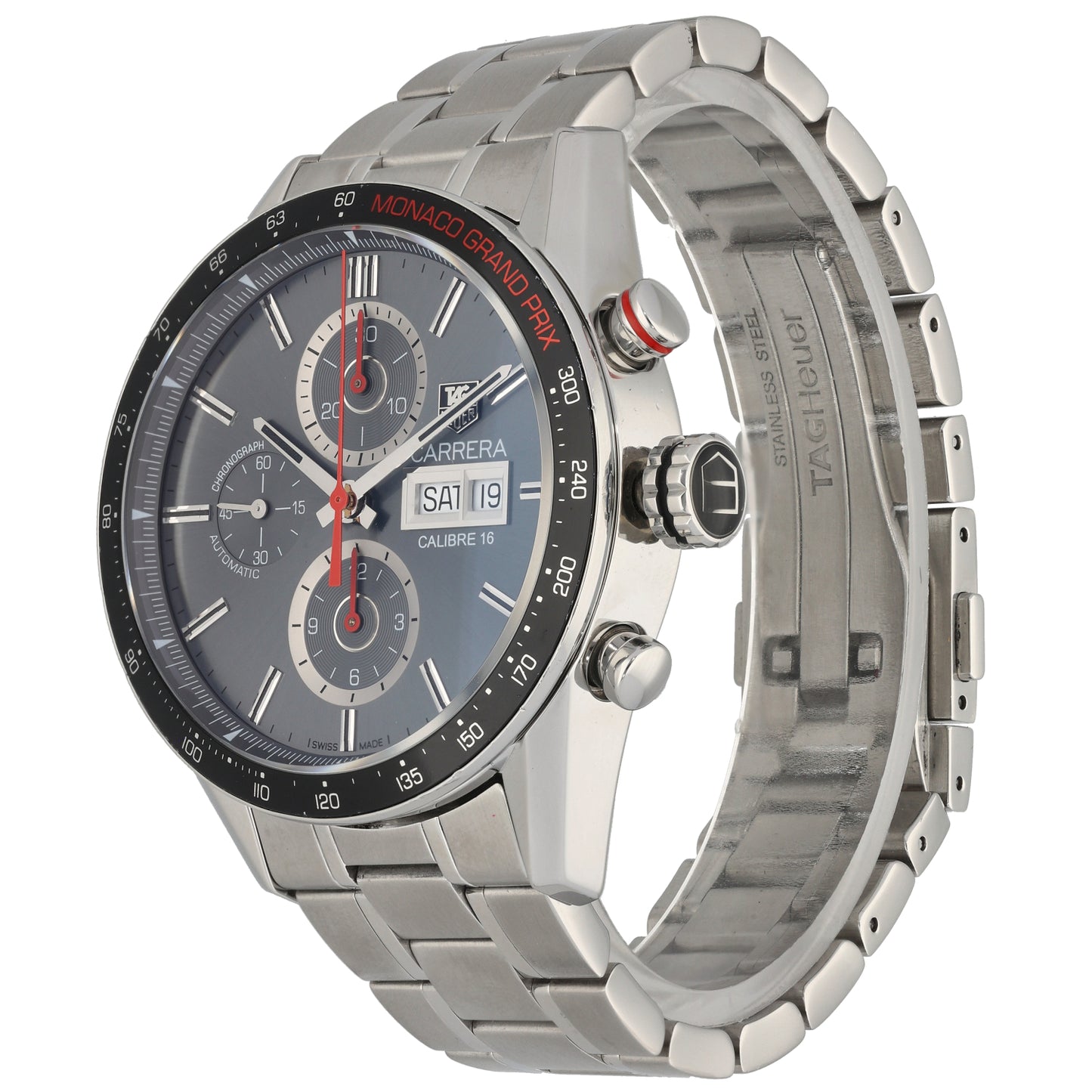 Tag Heuer Carrera CV2A1M 43mm Stainless Steel Watch