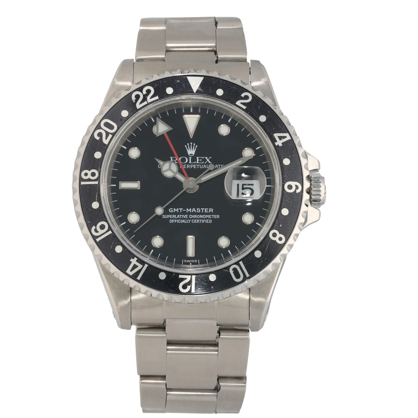 Rolex GMT Master II 16700 40mm Stainless Steel Watch