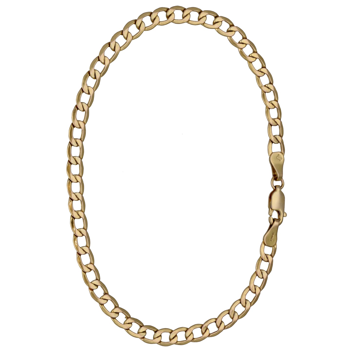9ct Gold Curb Bracelet
