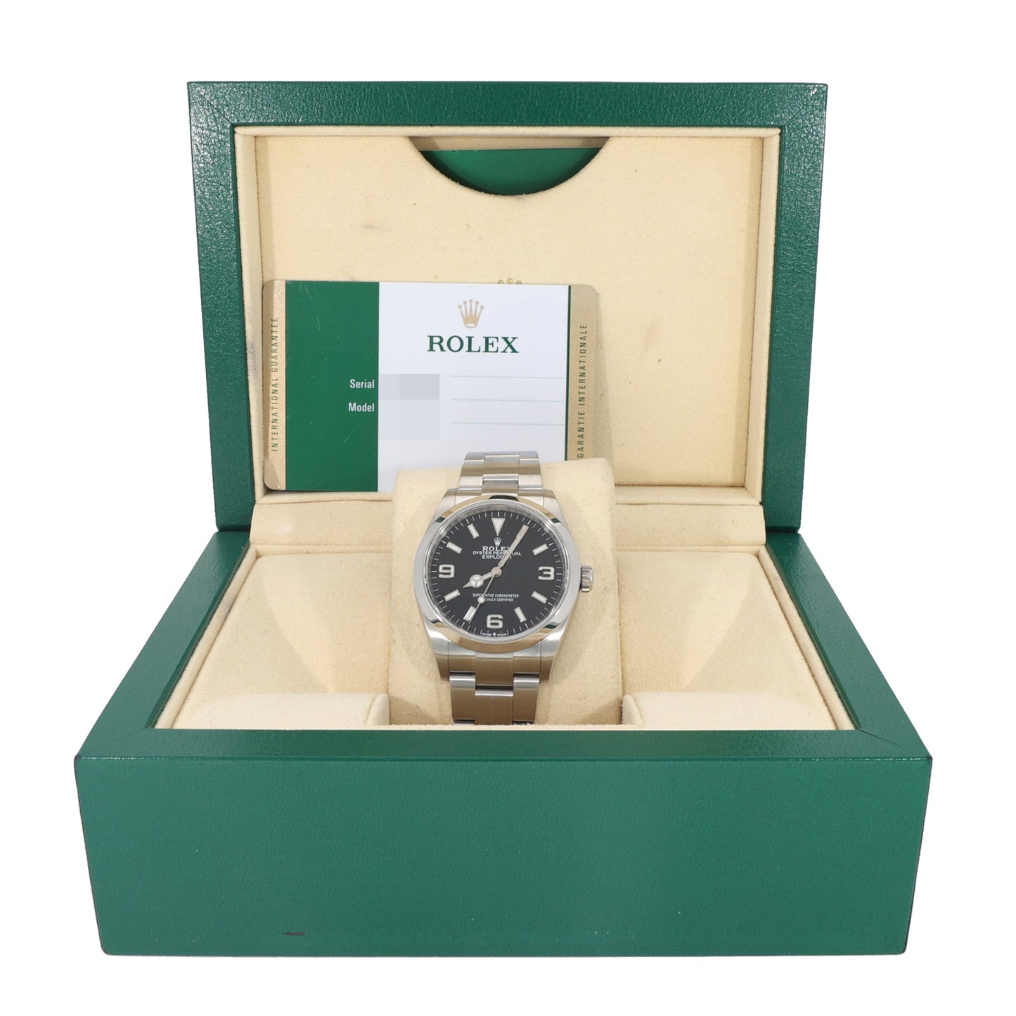 Rolex Explorer 124270 36mm Stainless Steel Watch