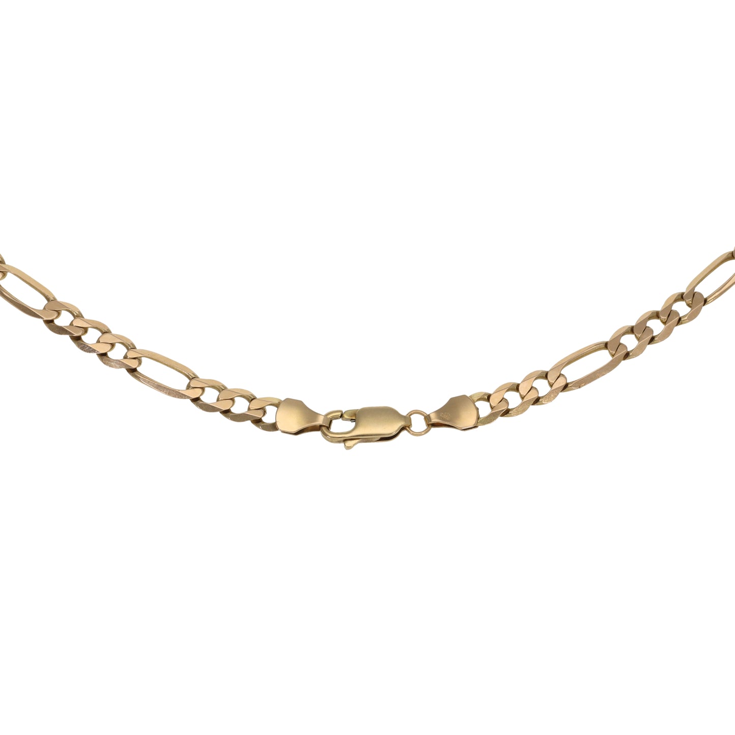 9ct Gold Figaro Chain 18"