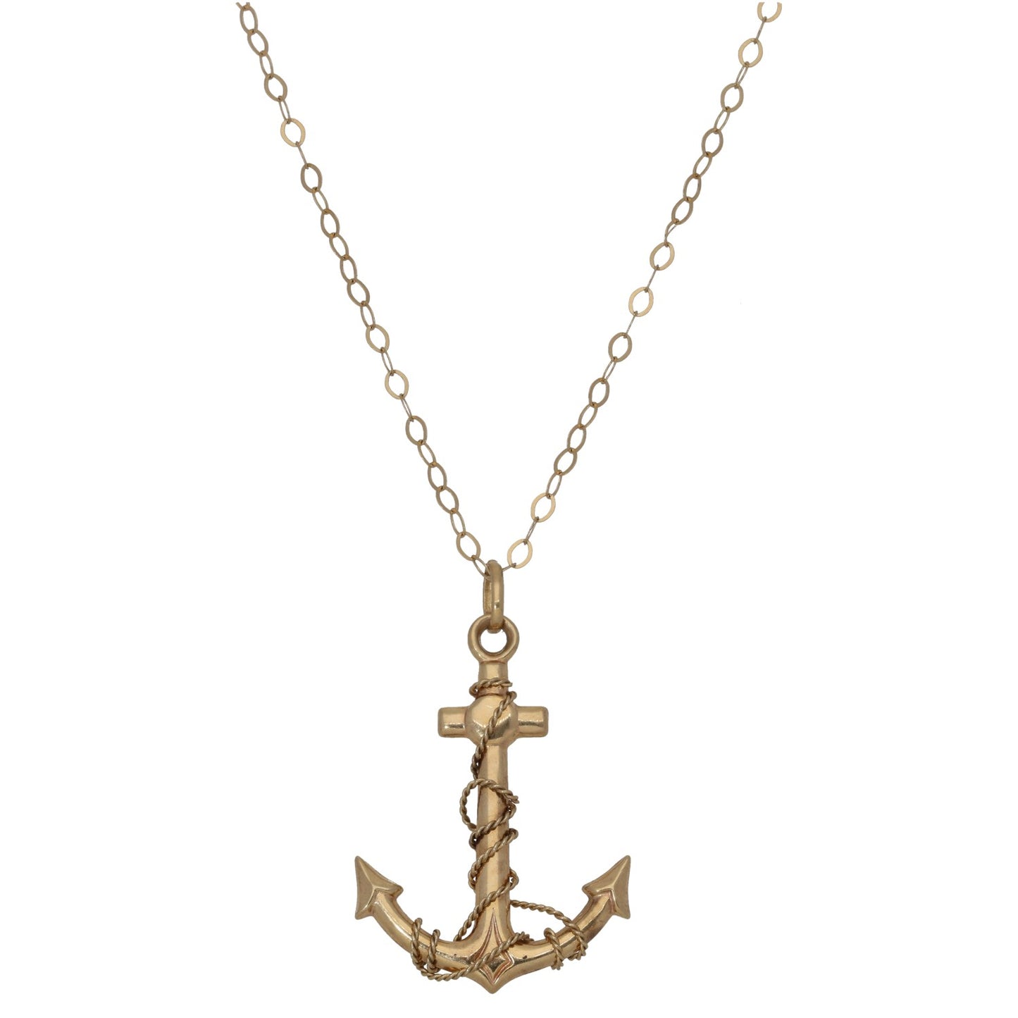 9ct Gold Alternative Pendant With Chain