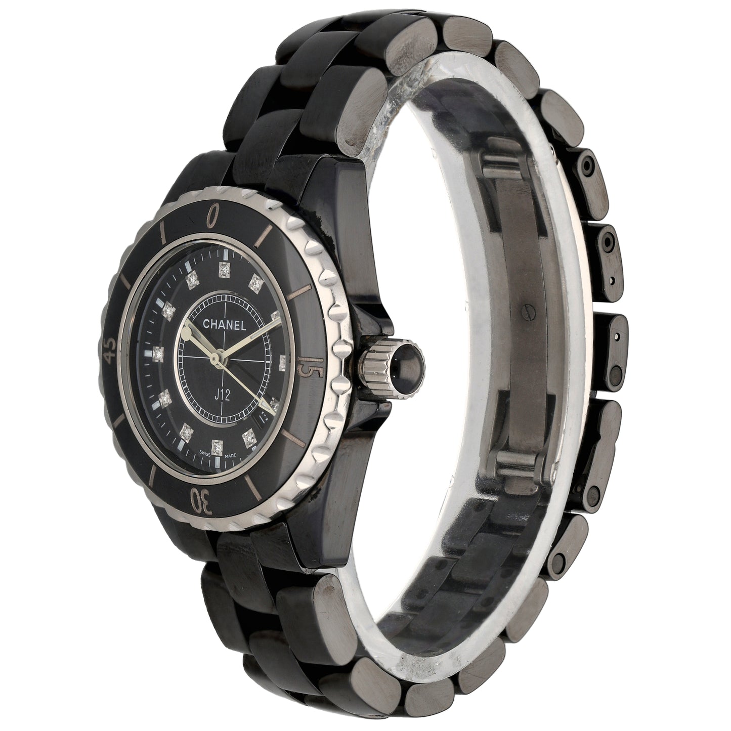 Chanel J12 H1625 33mm Ceramic Watch