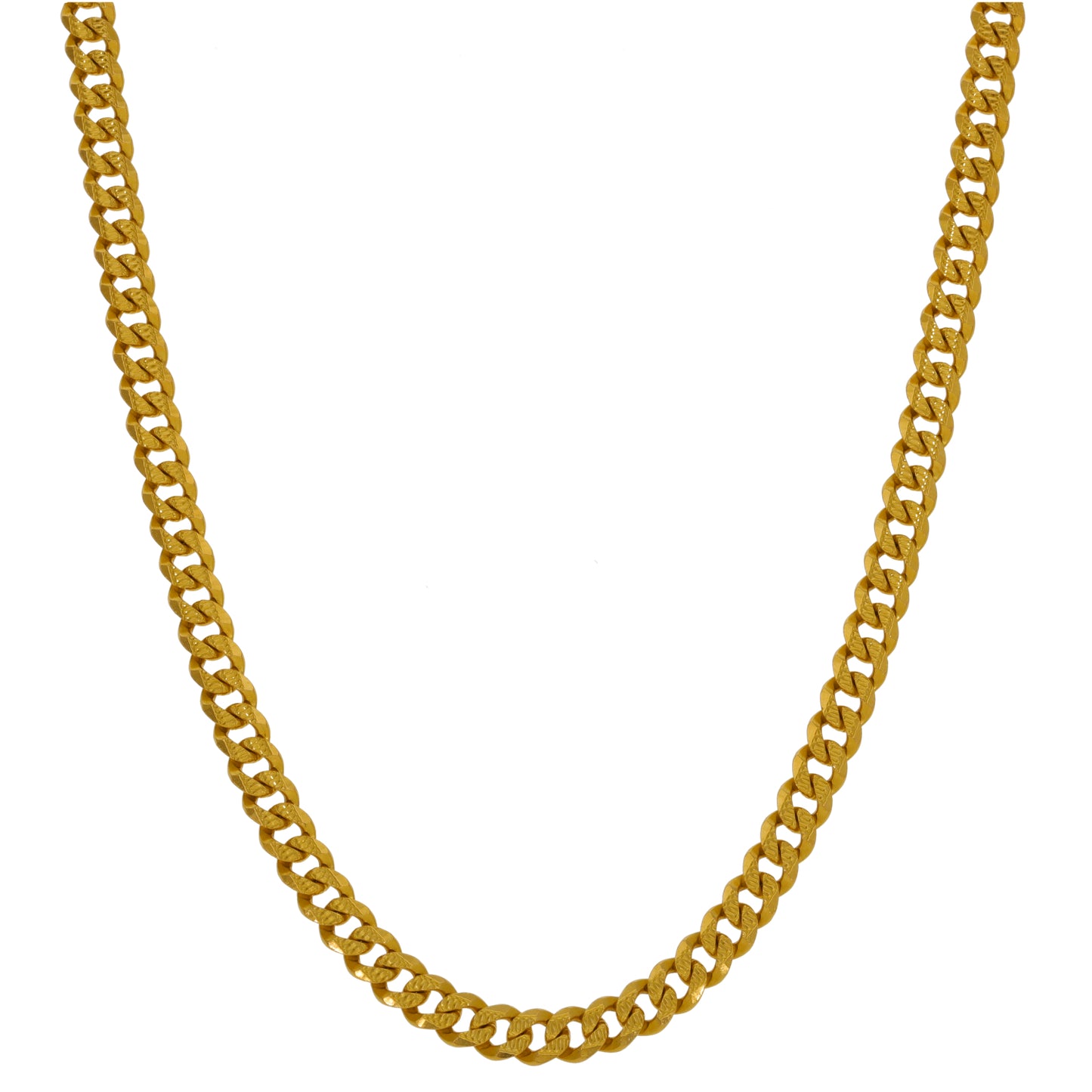 22ct Gold Curb Chain 24"