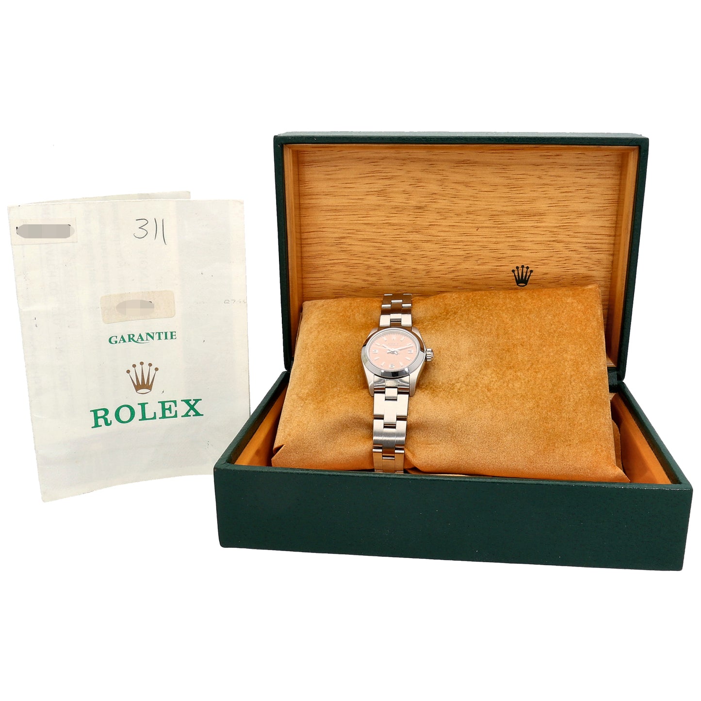 Rolex Oyster Perpetual 67180 24mm Stainless Steel Watch