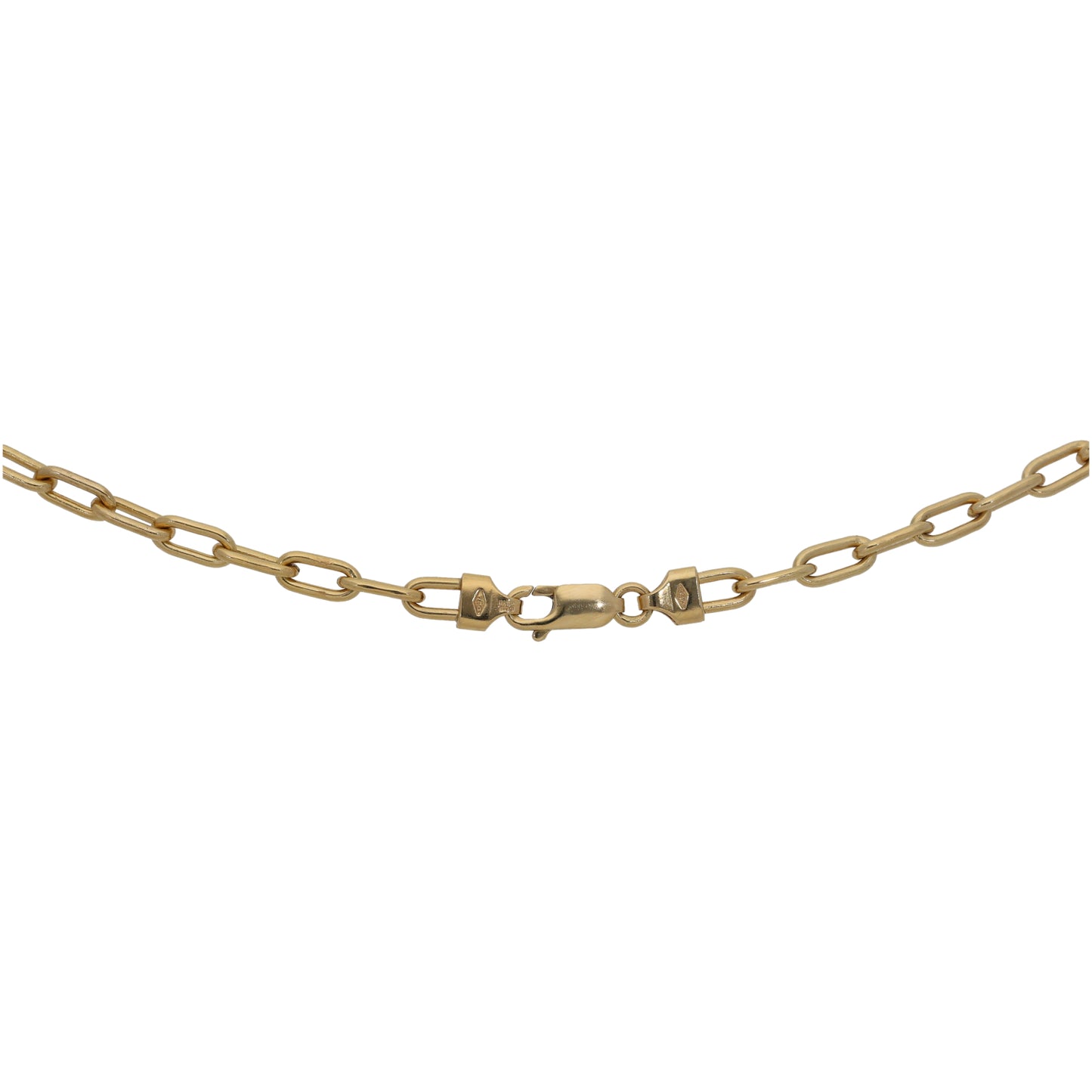 18ct Gold Belcher Chain 24"