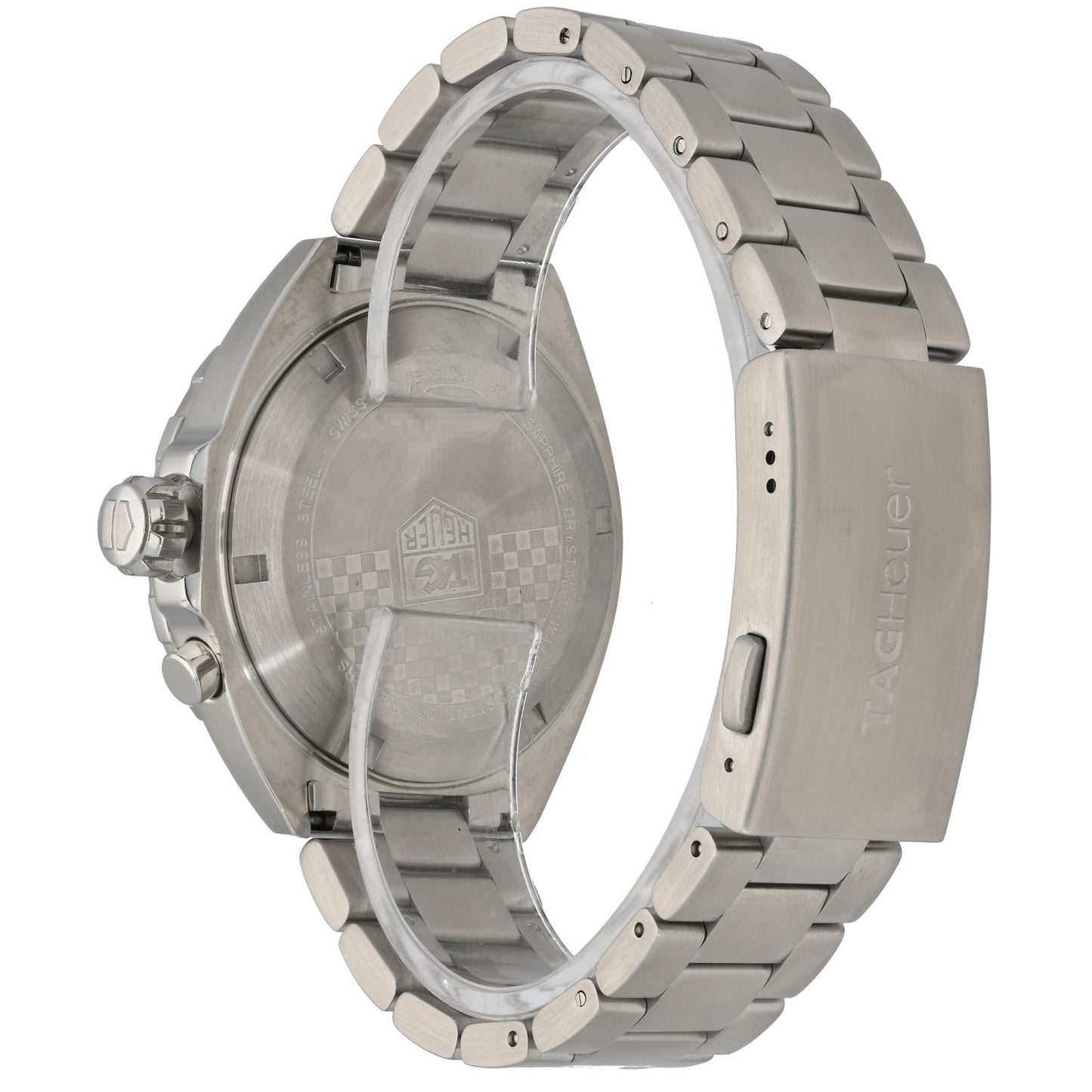 Tag Heuer Formula 1 WAZ111A, stainless steel case and bracelet, black dial with subdials