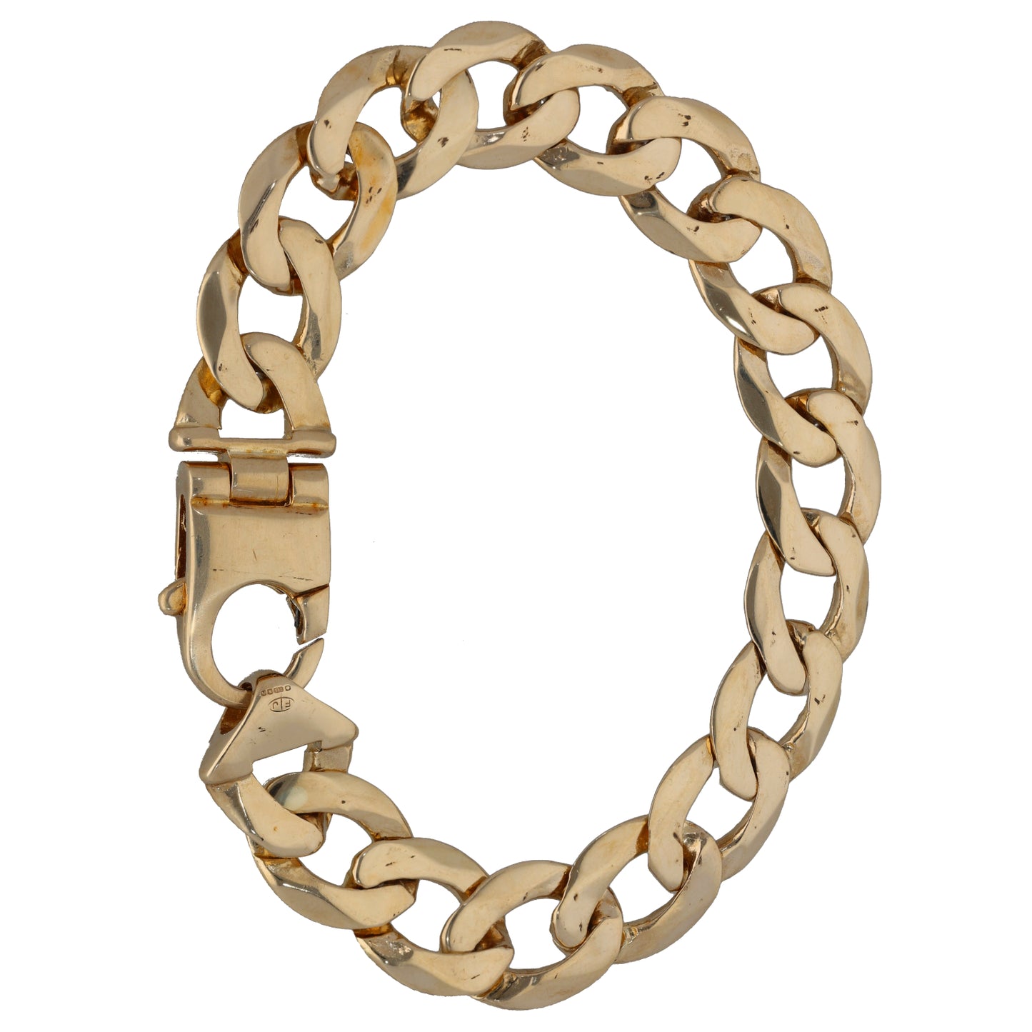 9ct Gold Curb Bracelet