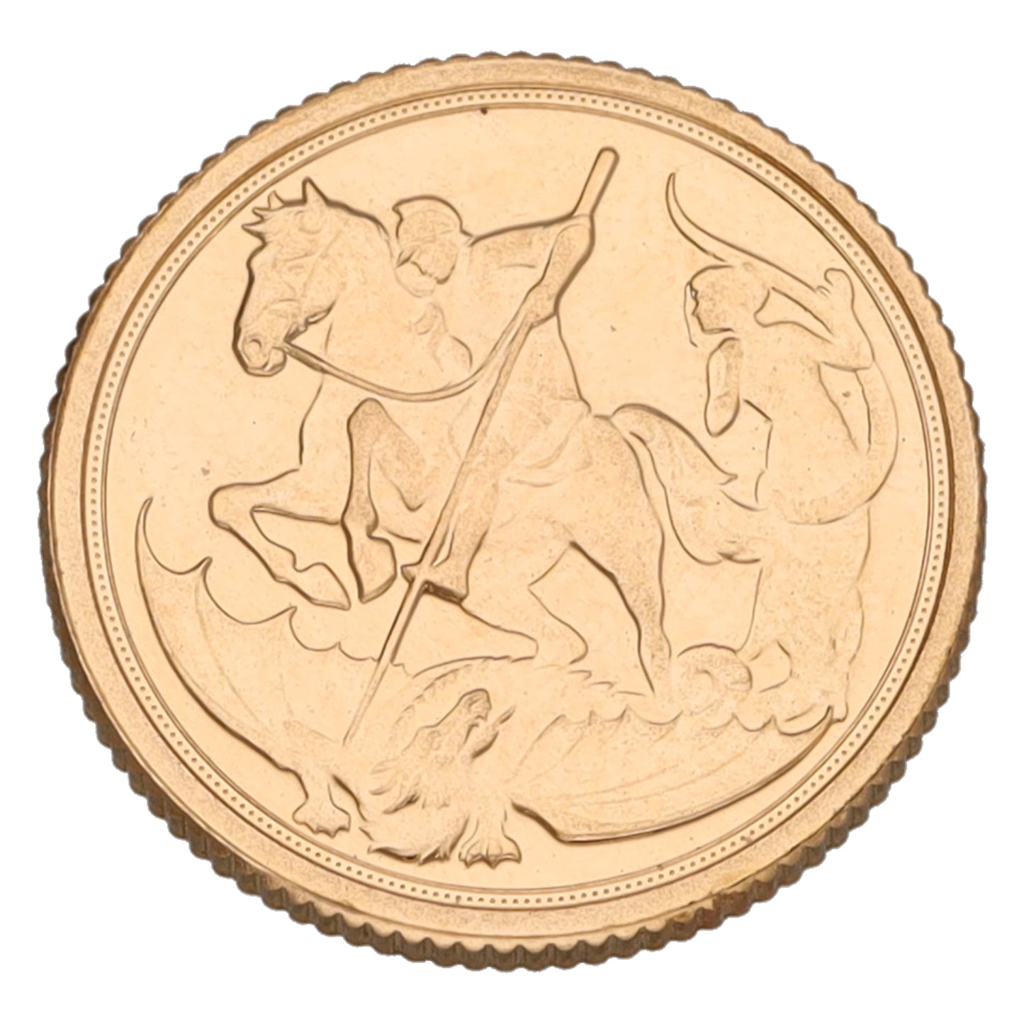 22ct Gold Queen Elizabeth II Quarter Sovereign Coin 2022