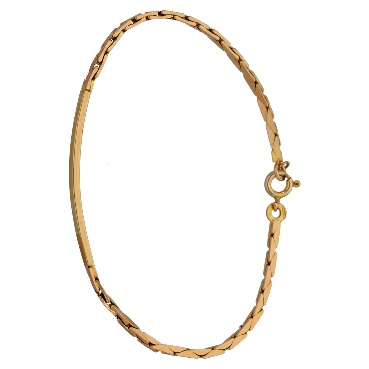 9ct Gold ID Bracelet