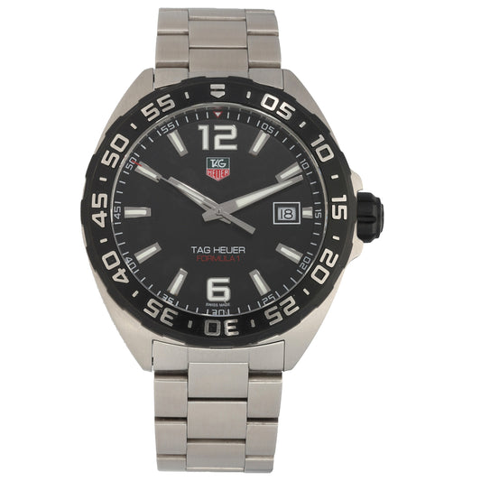 Tag Heuer Formula 1 WAZ1110 41mm Stainless Steel Watch