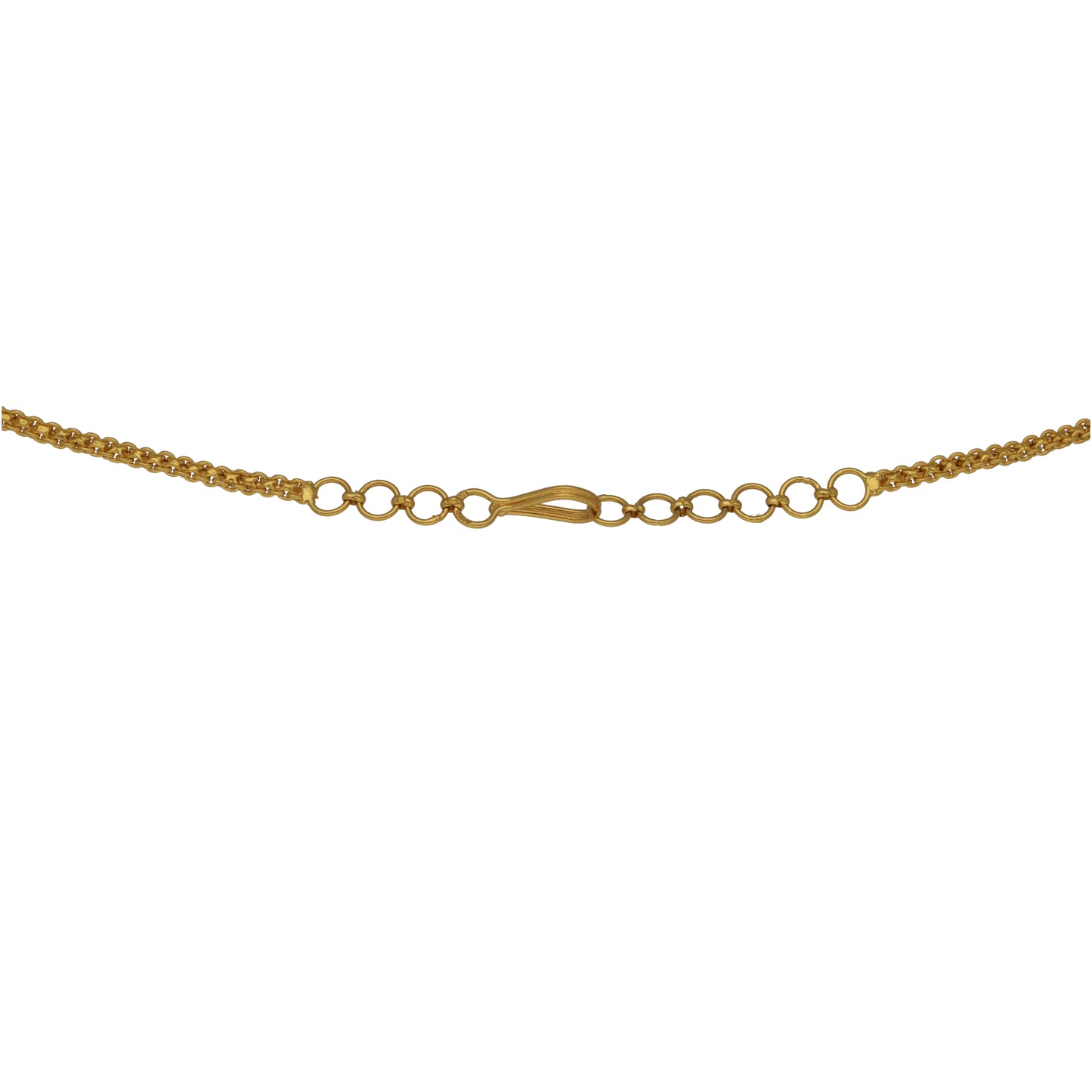 22ct Gold Fancy Necklace 14"