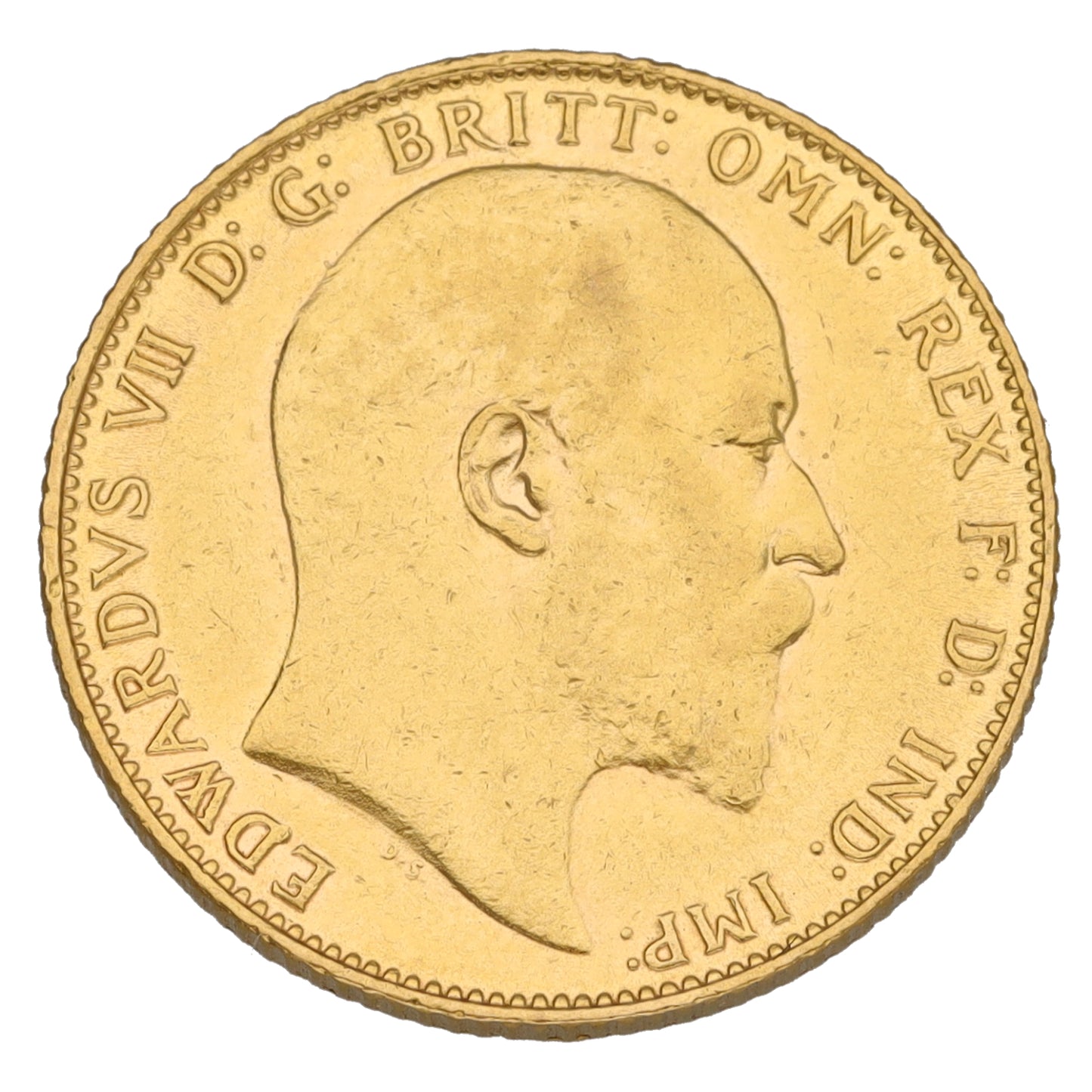 22ct Gold King Edward VII Full Sovereign Coin 1910